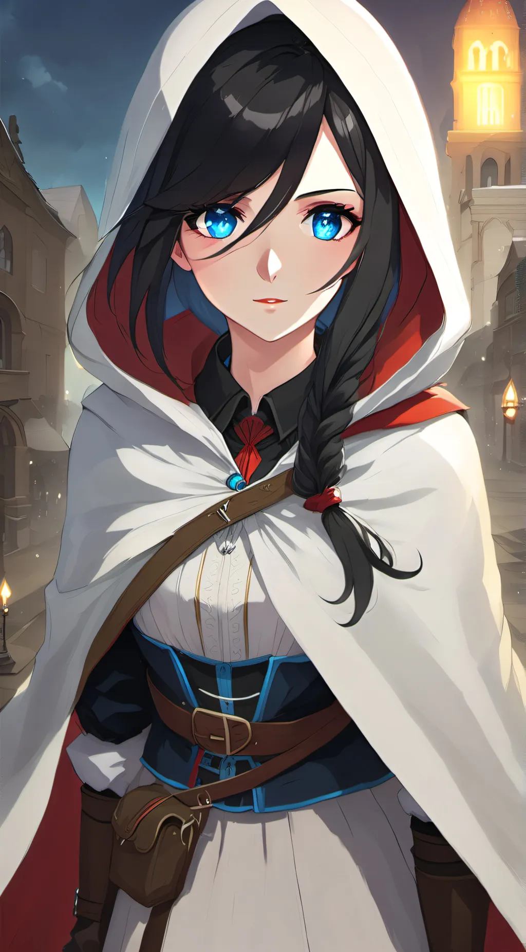 ai character: Fria background