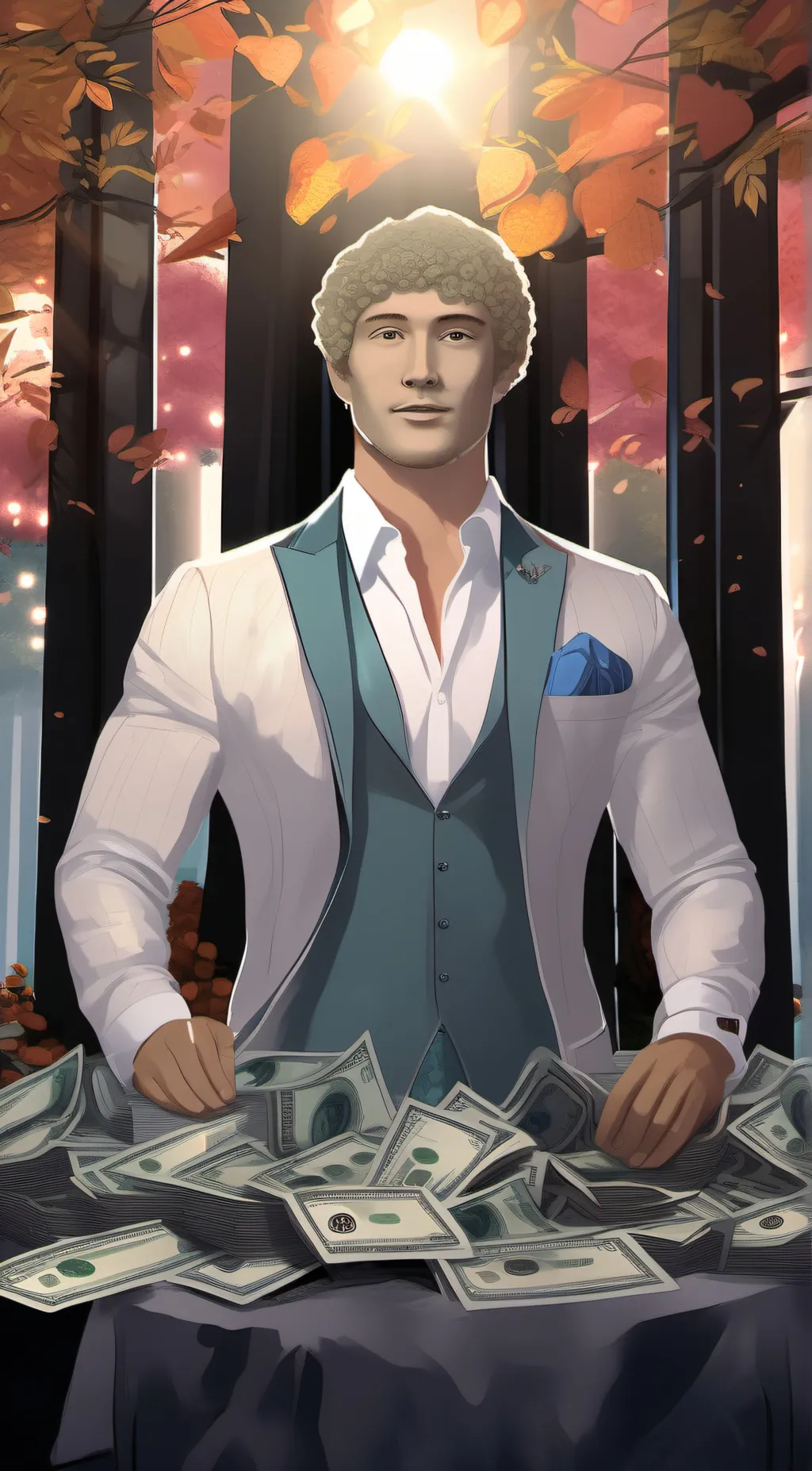 ai character: rich background