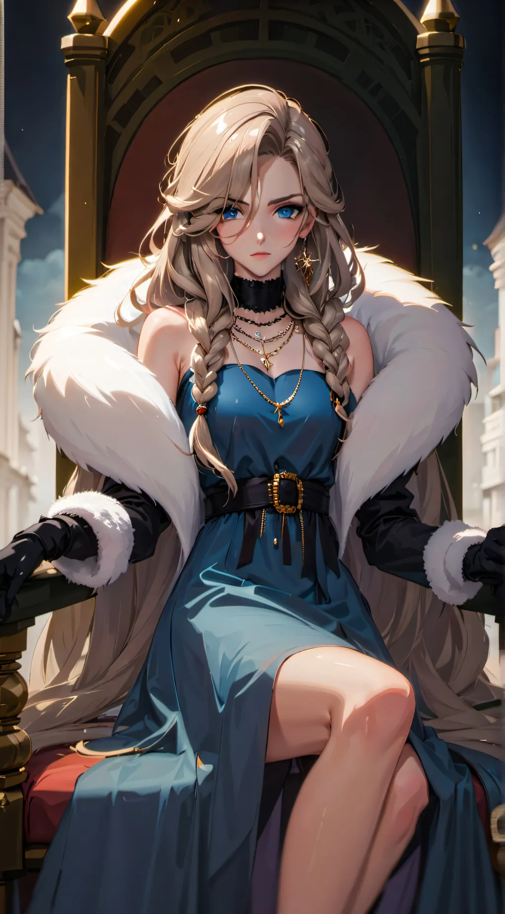 ai character: Testarosa Viennese background