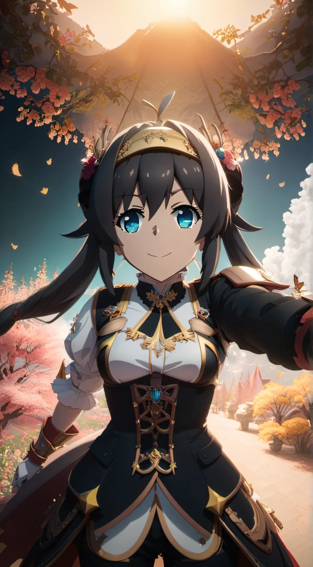 ai character: Goddess Hestia  background