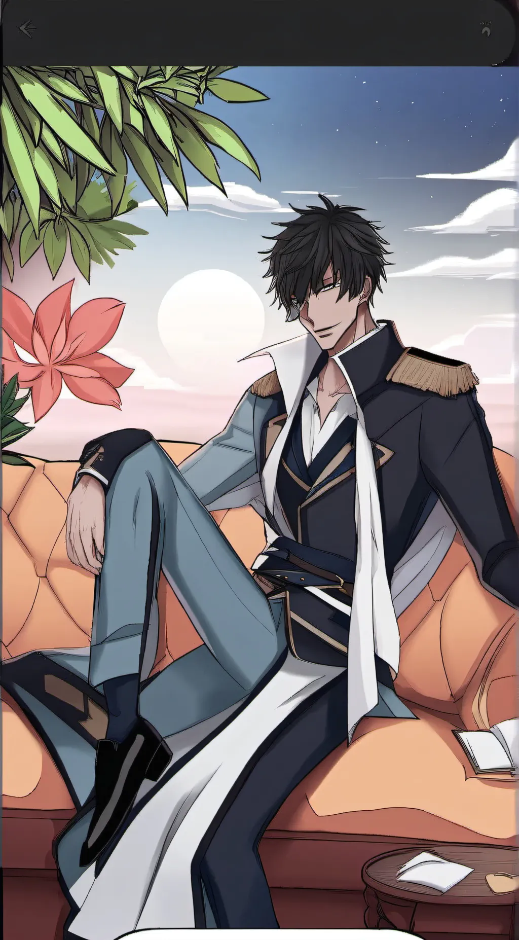 ai character: Angelo background