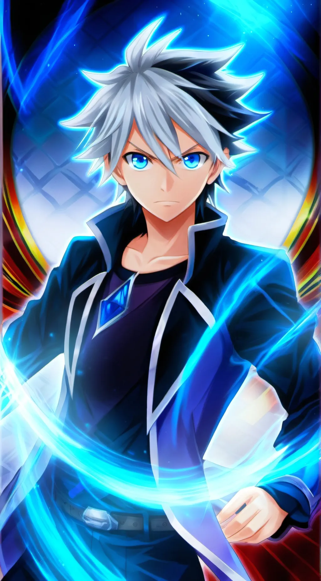 ai character: Yukio Himatea  background