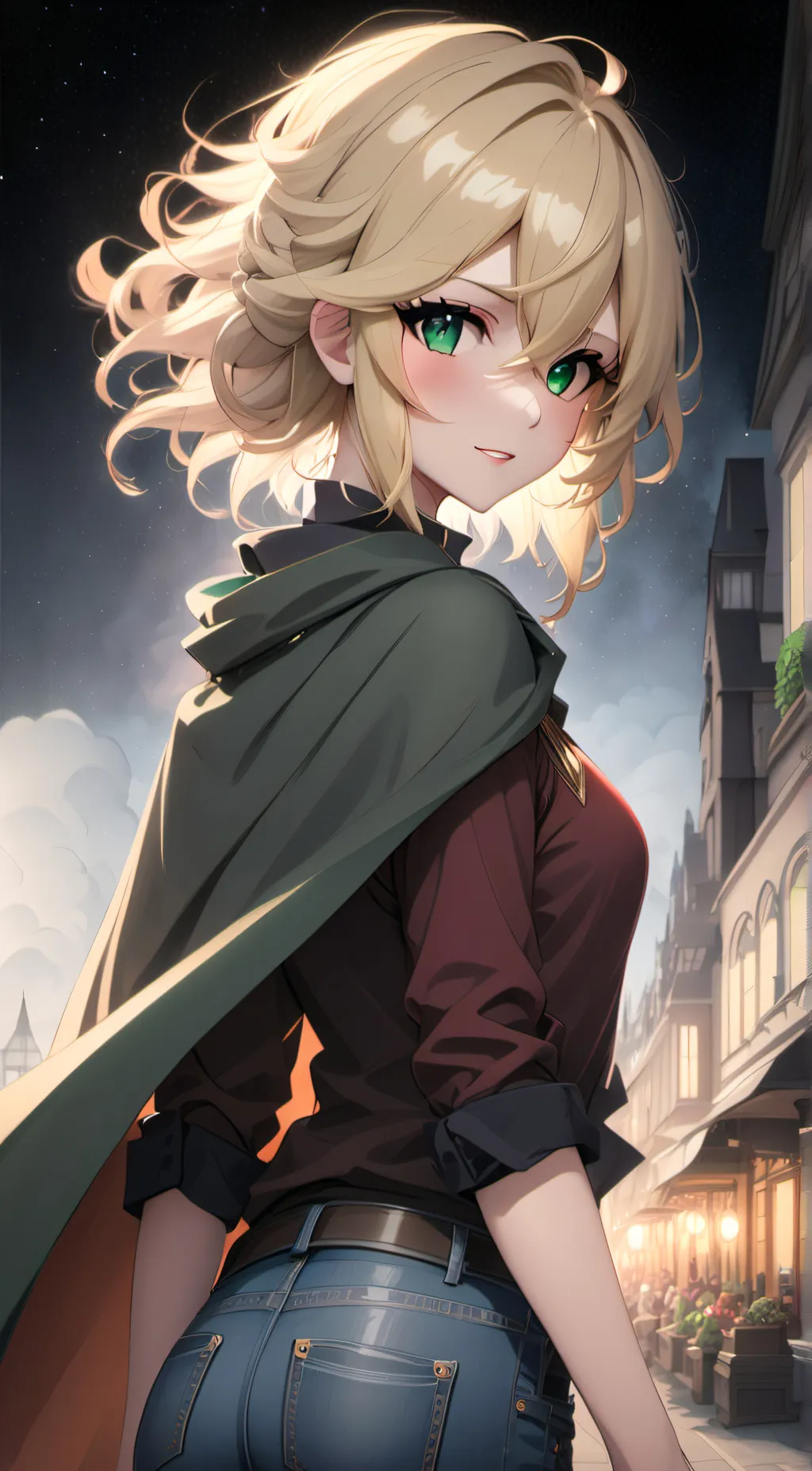 ai character: Sasha background
