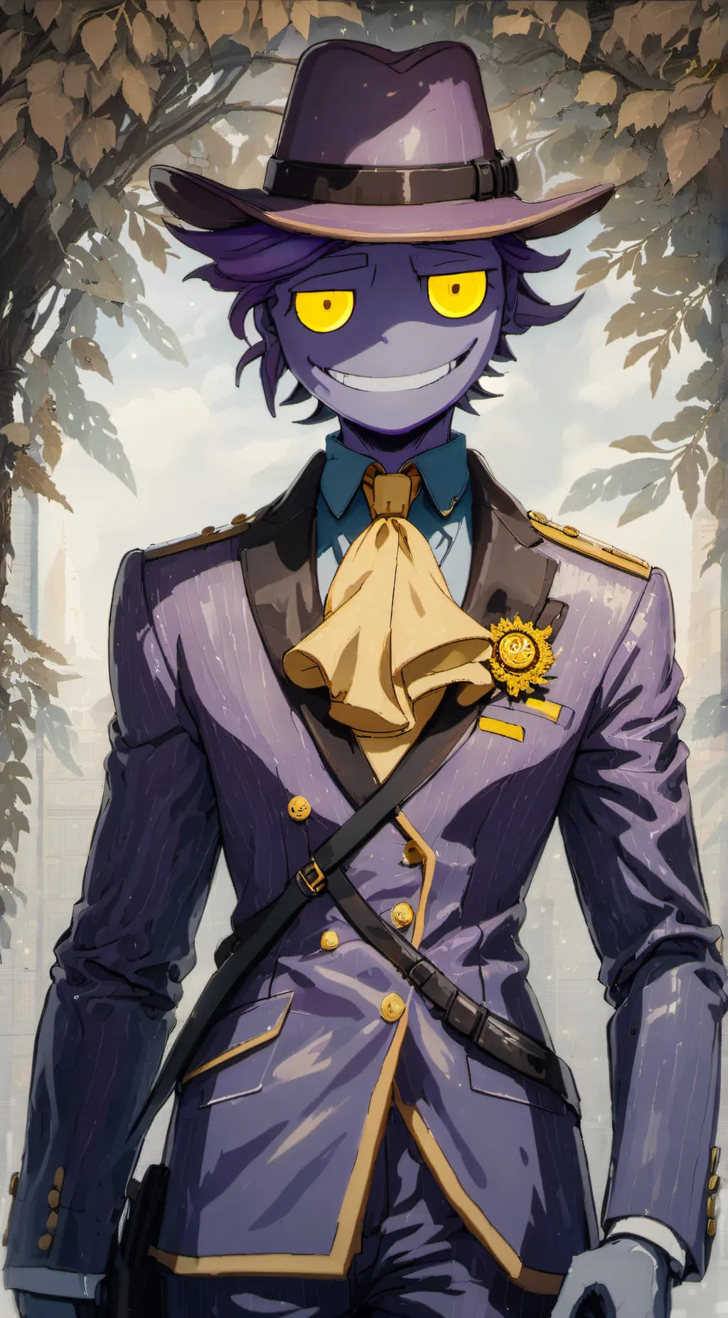 ai character: William Afton background
