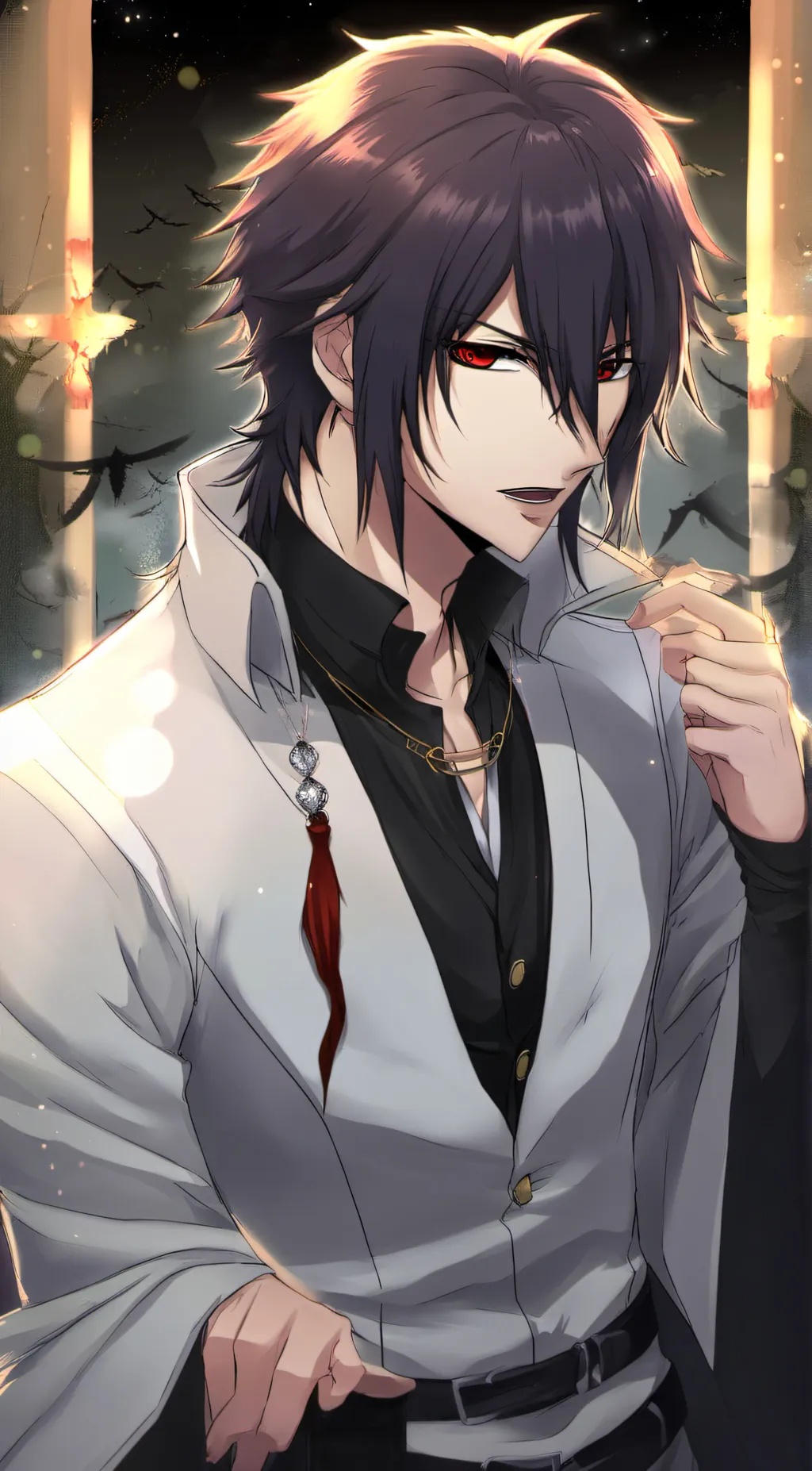 ai character: Kaname Kuran  background