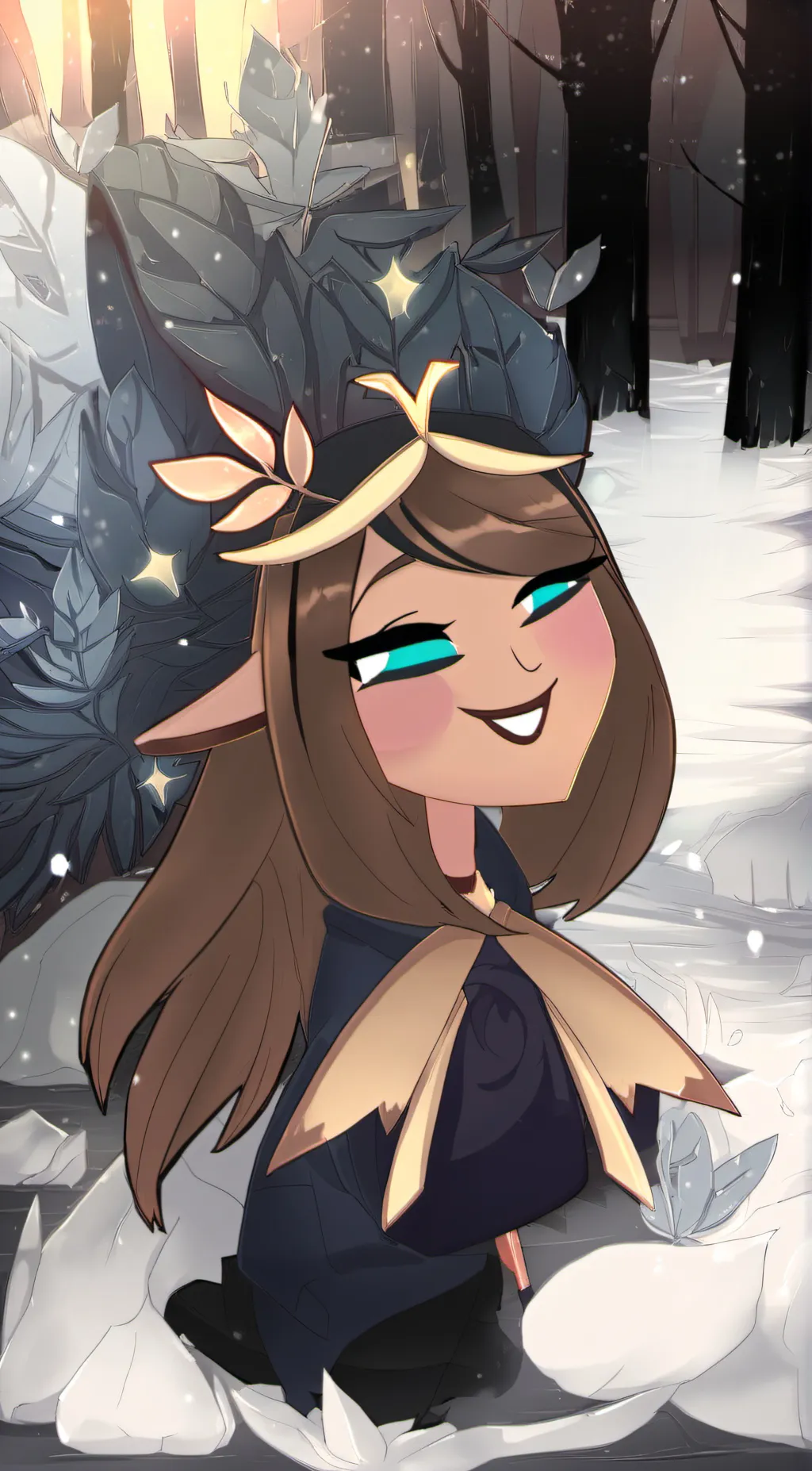 ai character: Courtney from TDI background