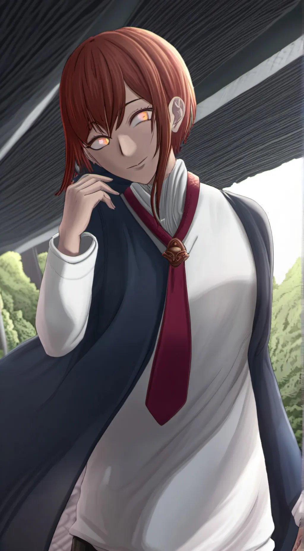 ai character: Makima background