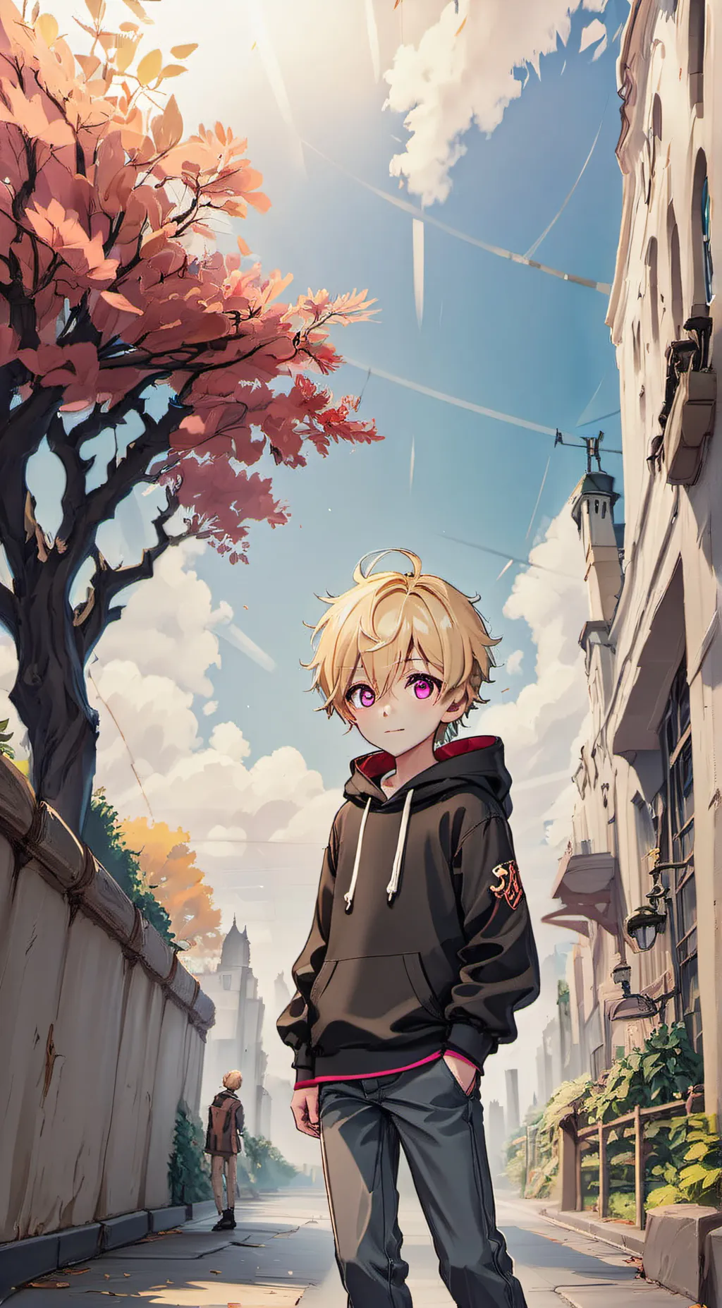 ai character: Lucas background