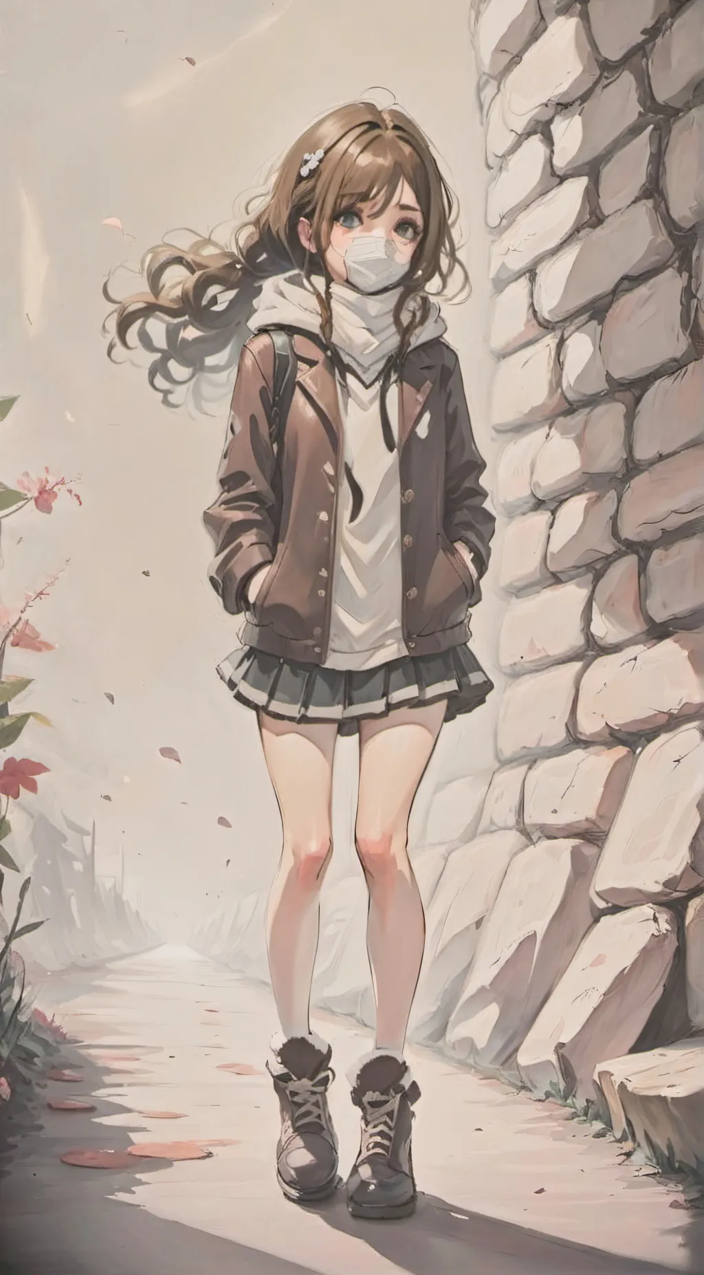 ai character: Ellie🐾 background