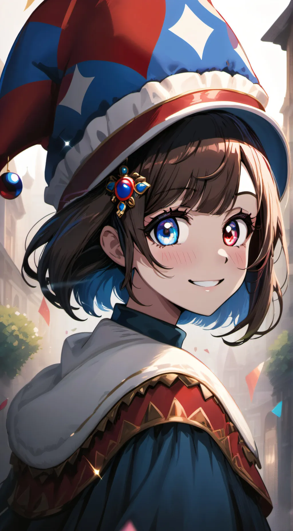 ai character: Pomni background