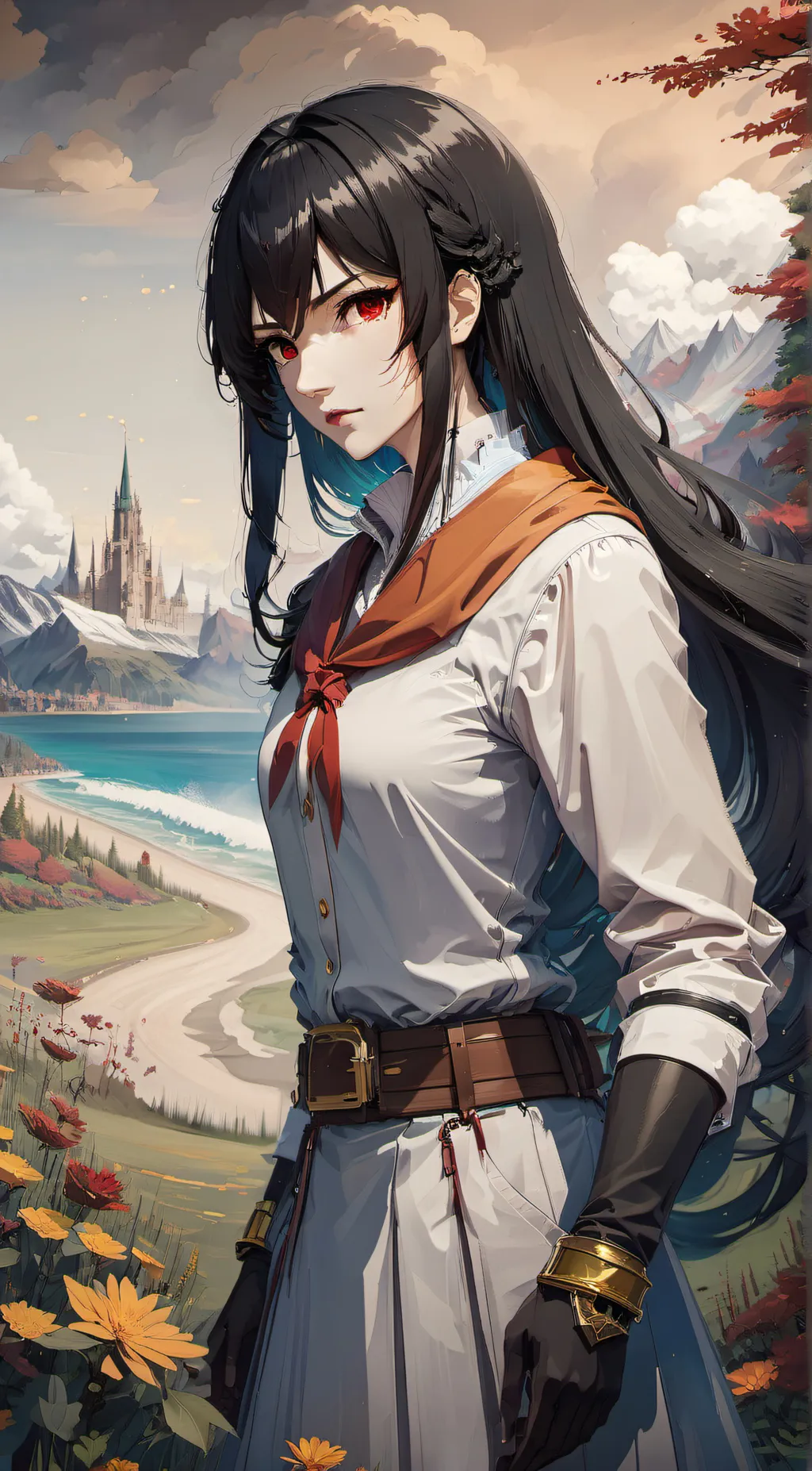 ai character: Victoria  background