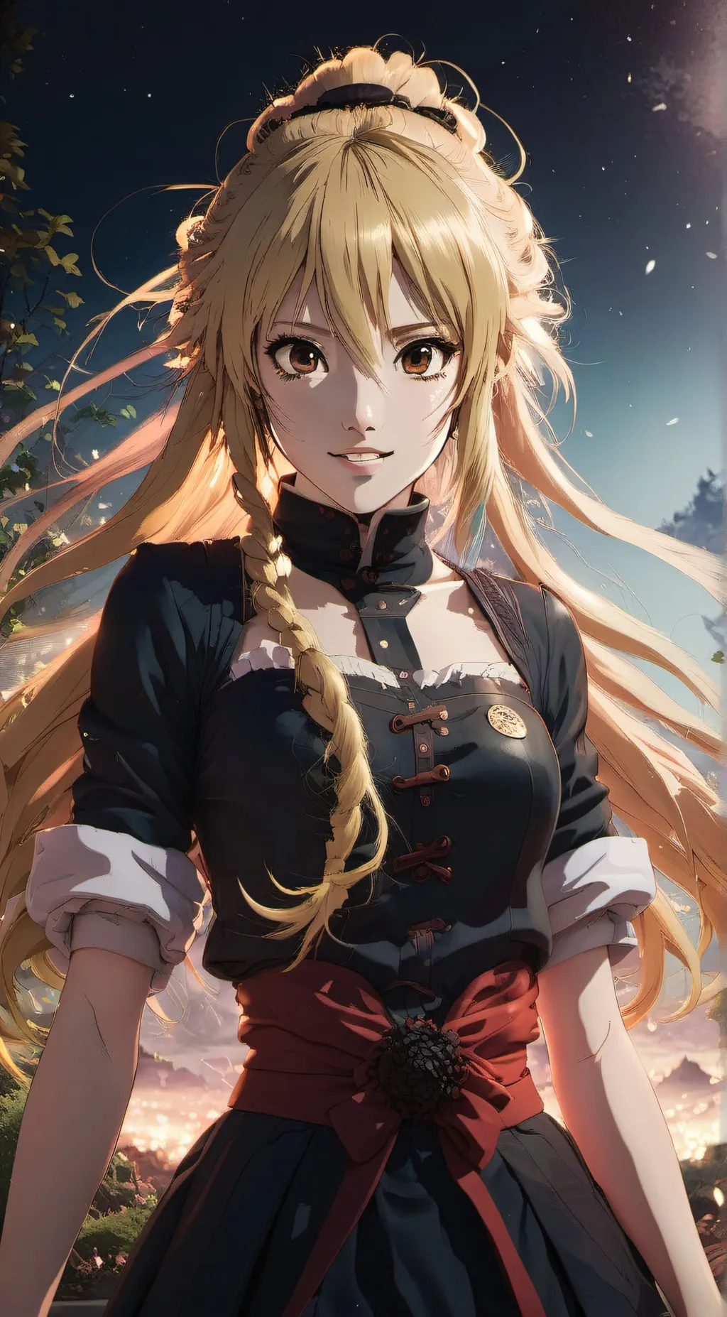 ai character: Hiromi  background