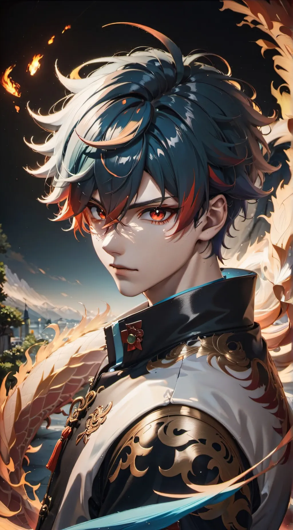 ai character: shoto background
