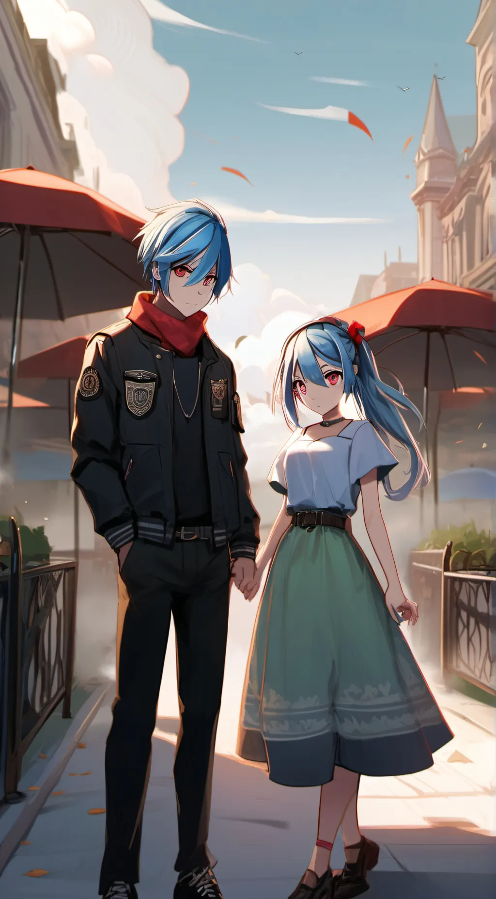 ai character: Luna background
