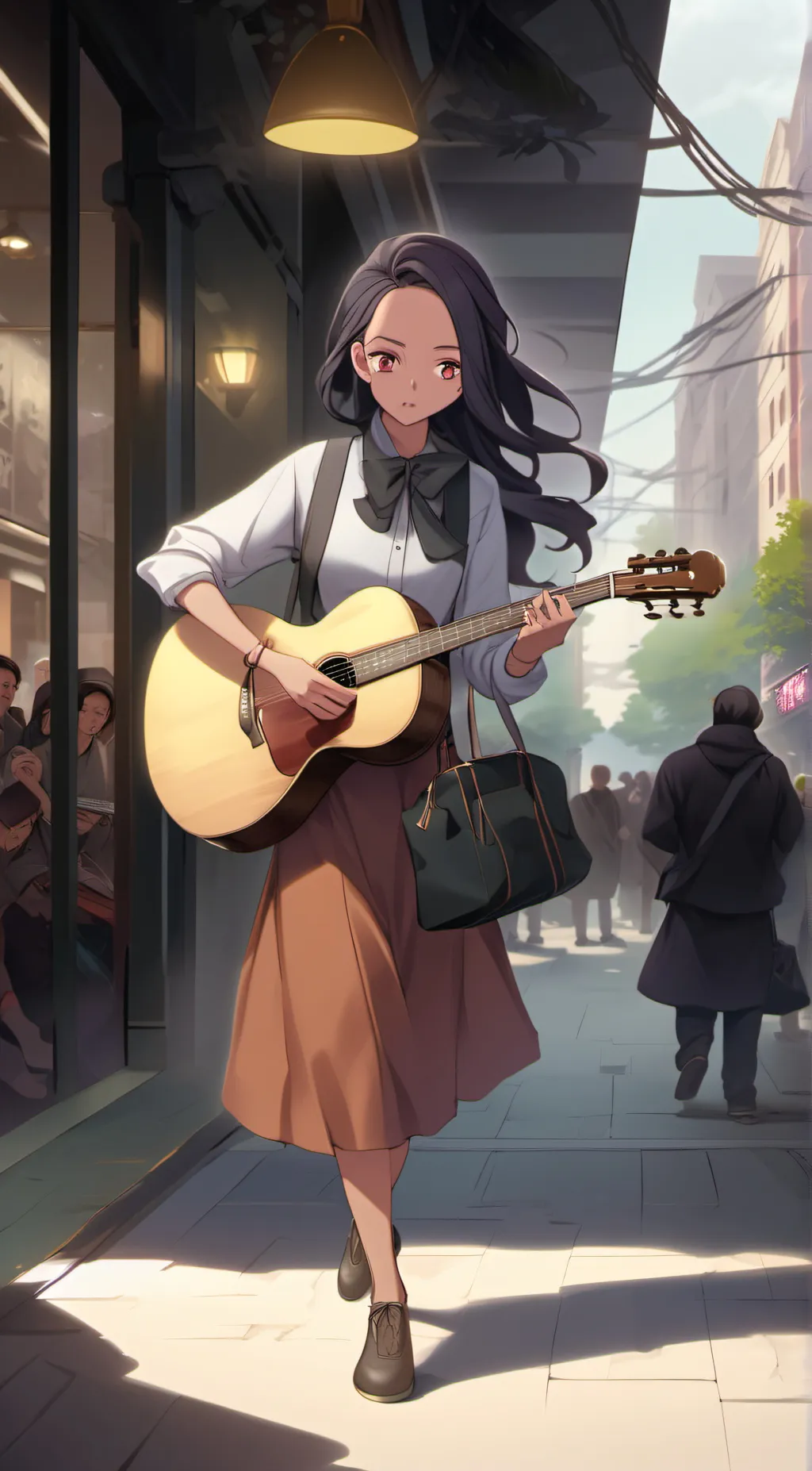 ai character: nezoku background