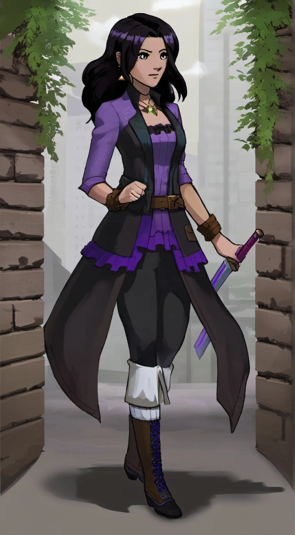 ai character: Aphmau background