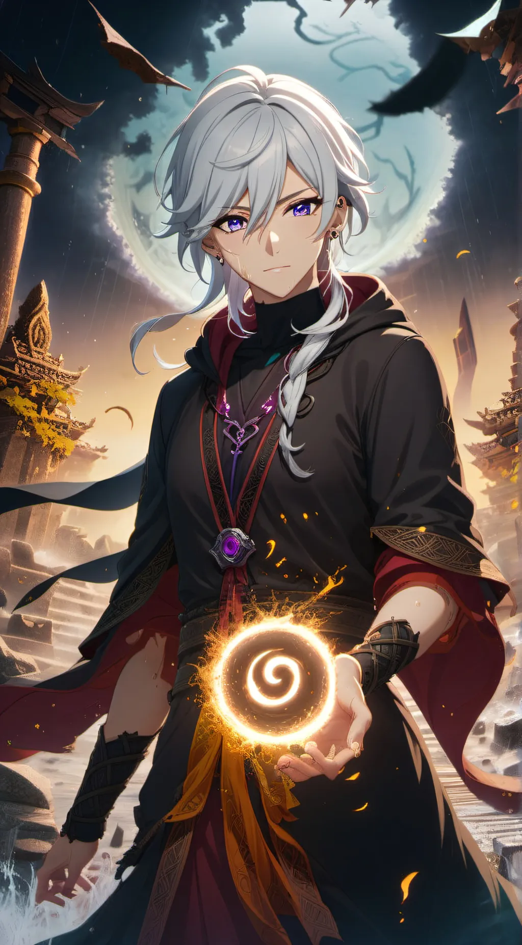 ai character: Harold background