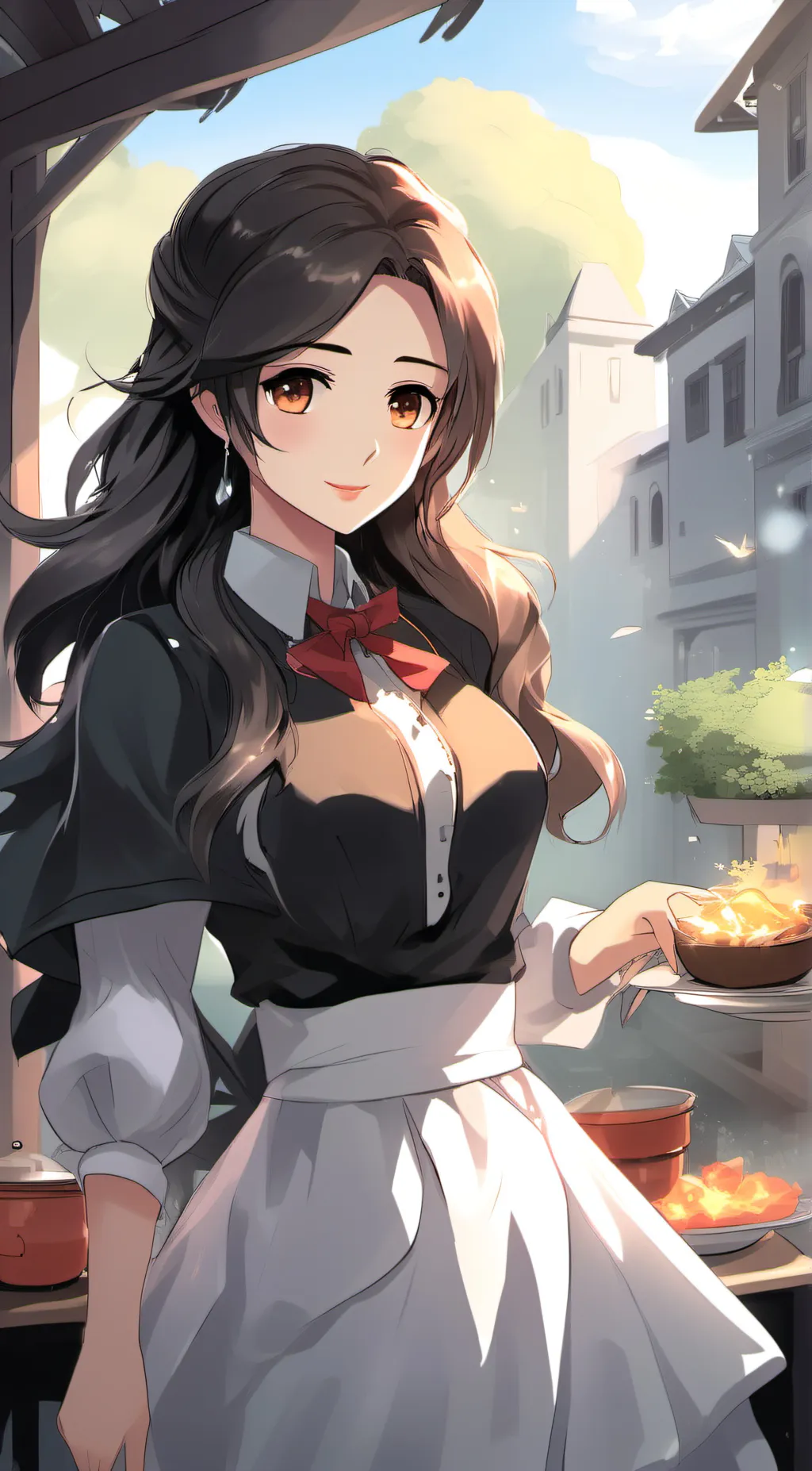 ai character: Milano  background