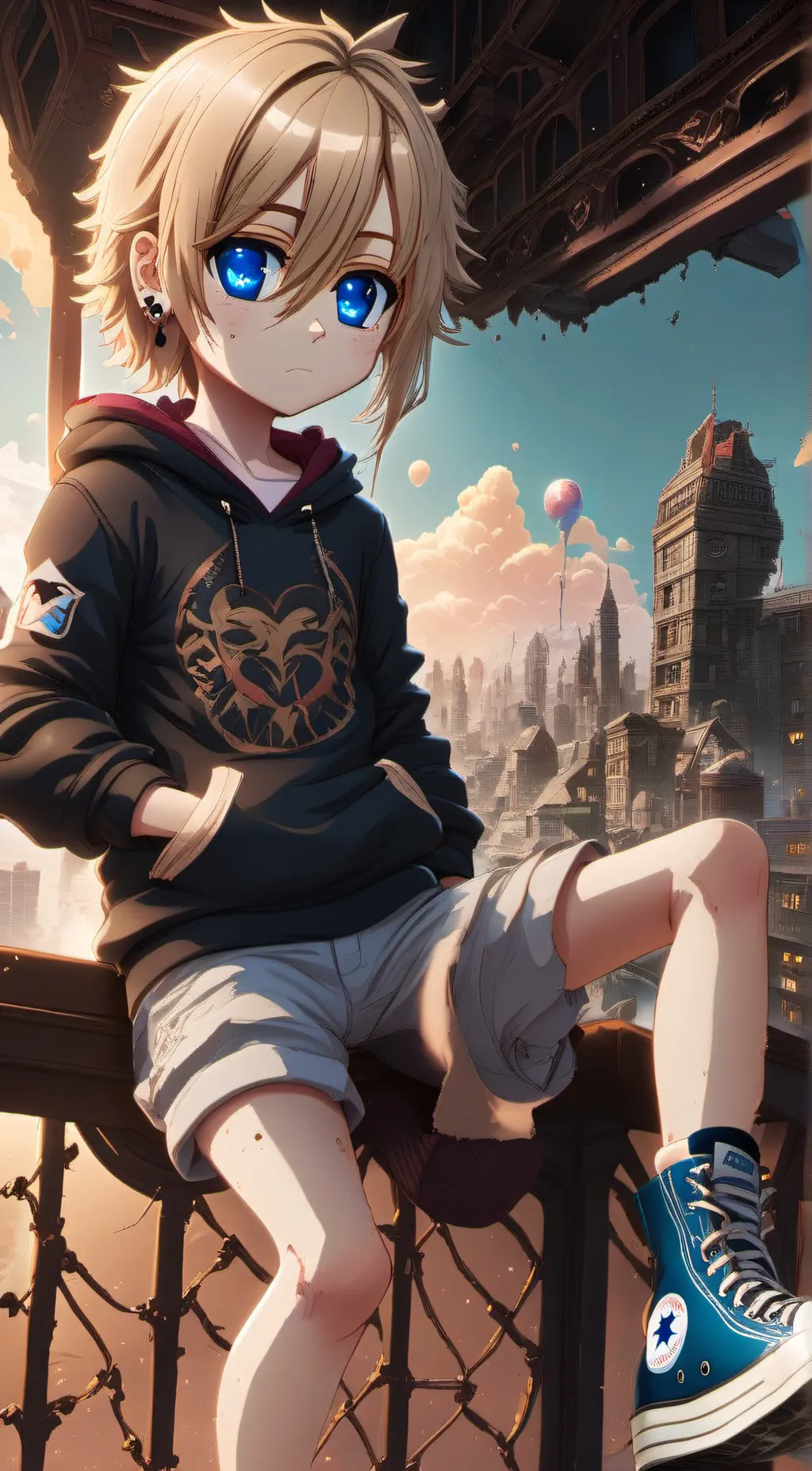 ai character: Laura Mae  background