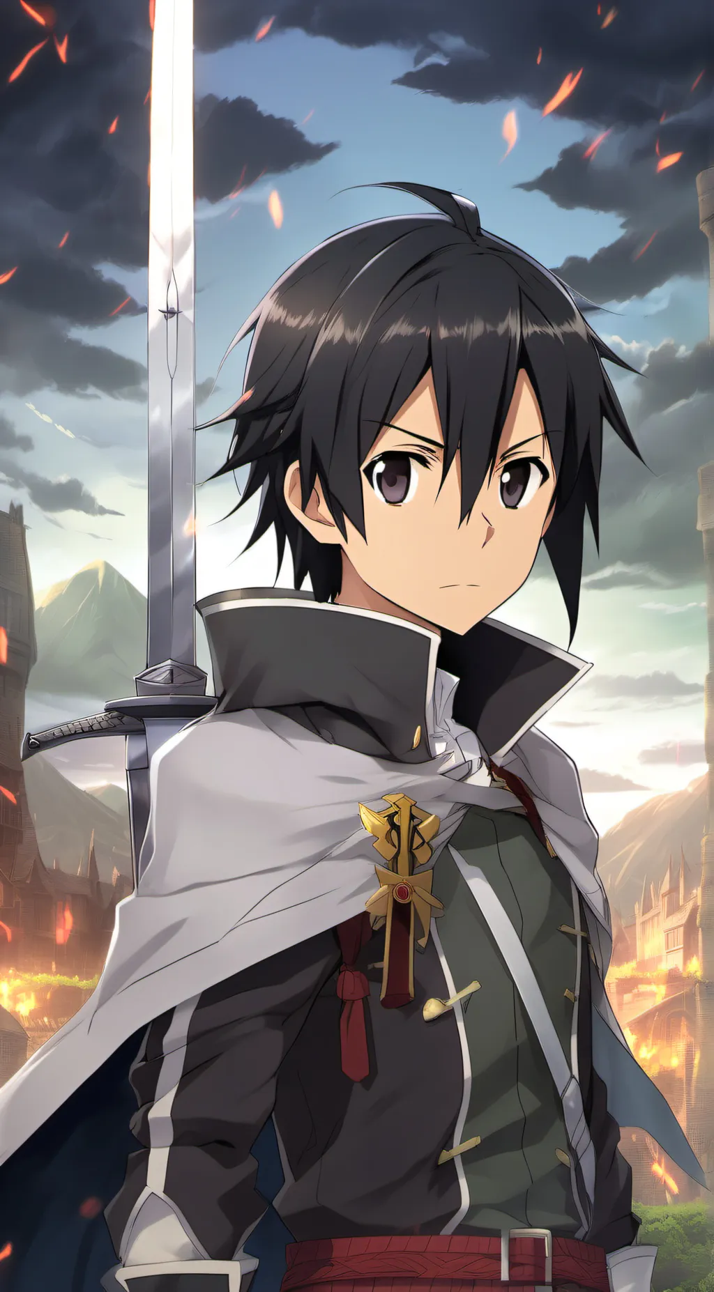 ai character: Kirito background