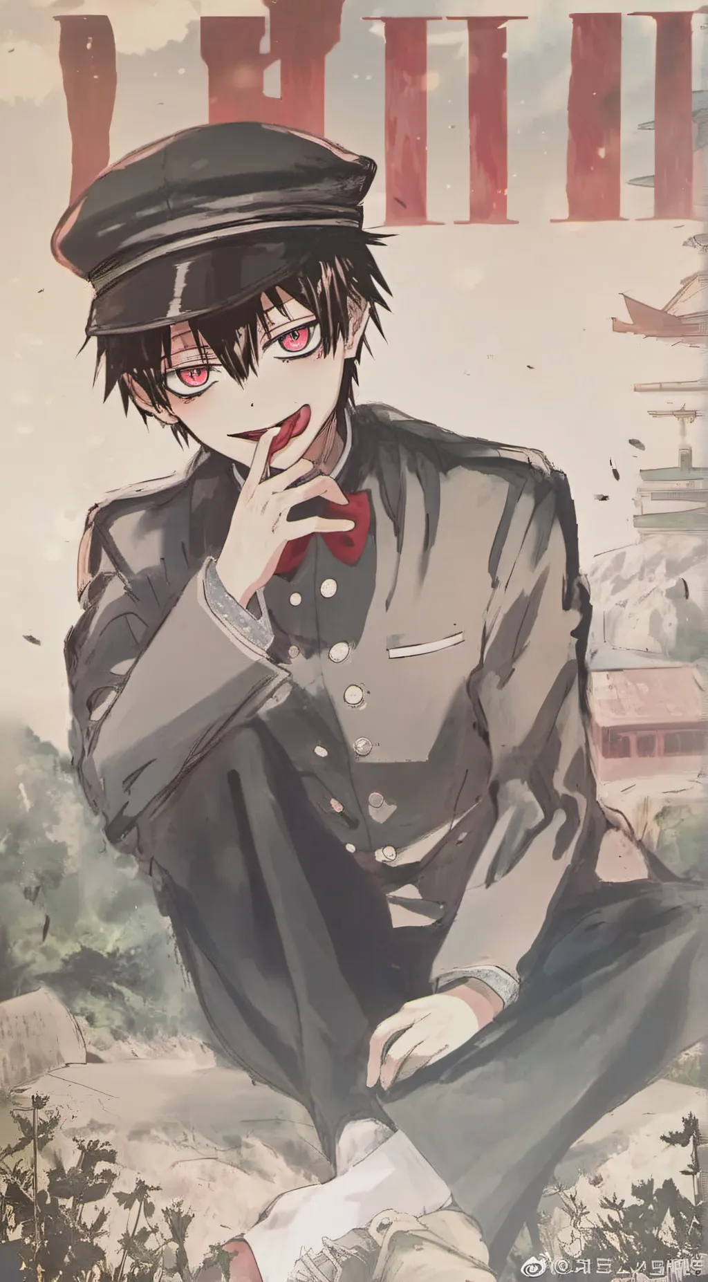 ai character: Hanako background