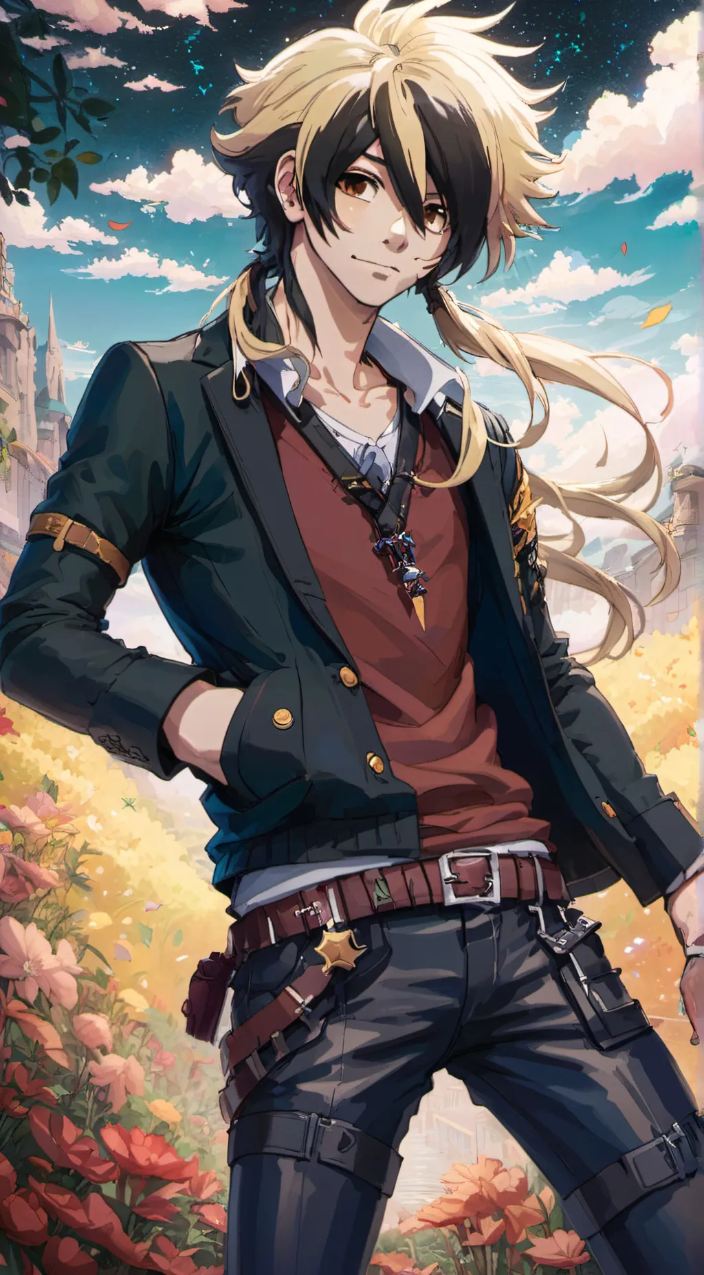 ai character: blake background