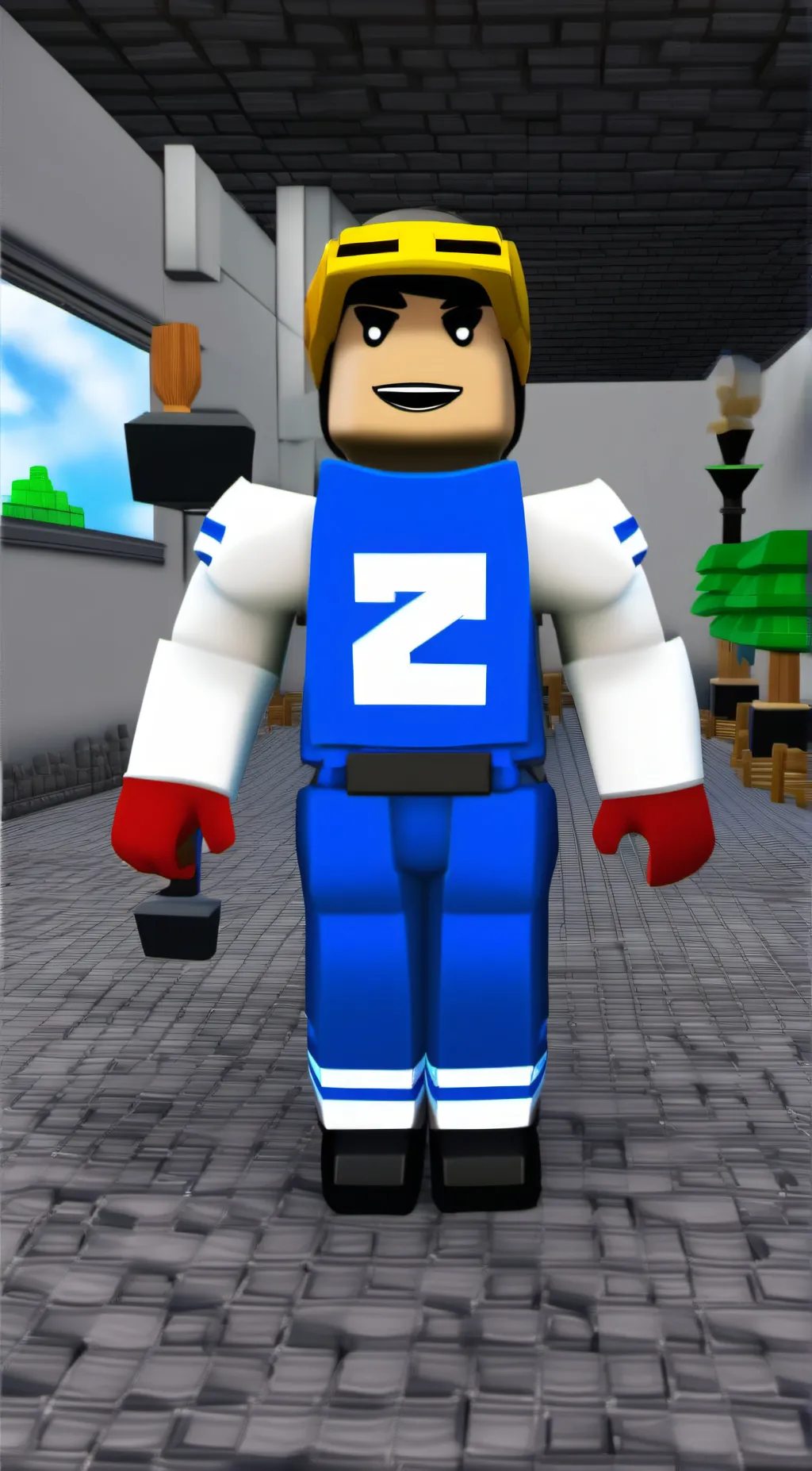 ai character: ROBLOX  background