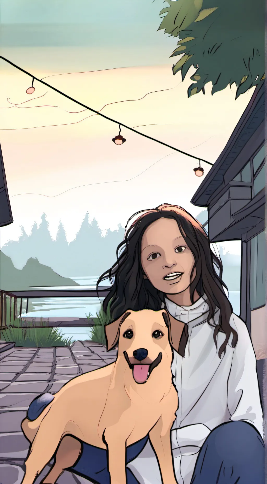 ai character: fuck you background