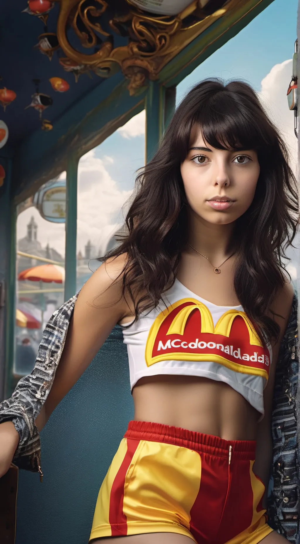 ai character: Nicole background