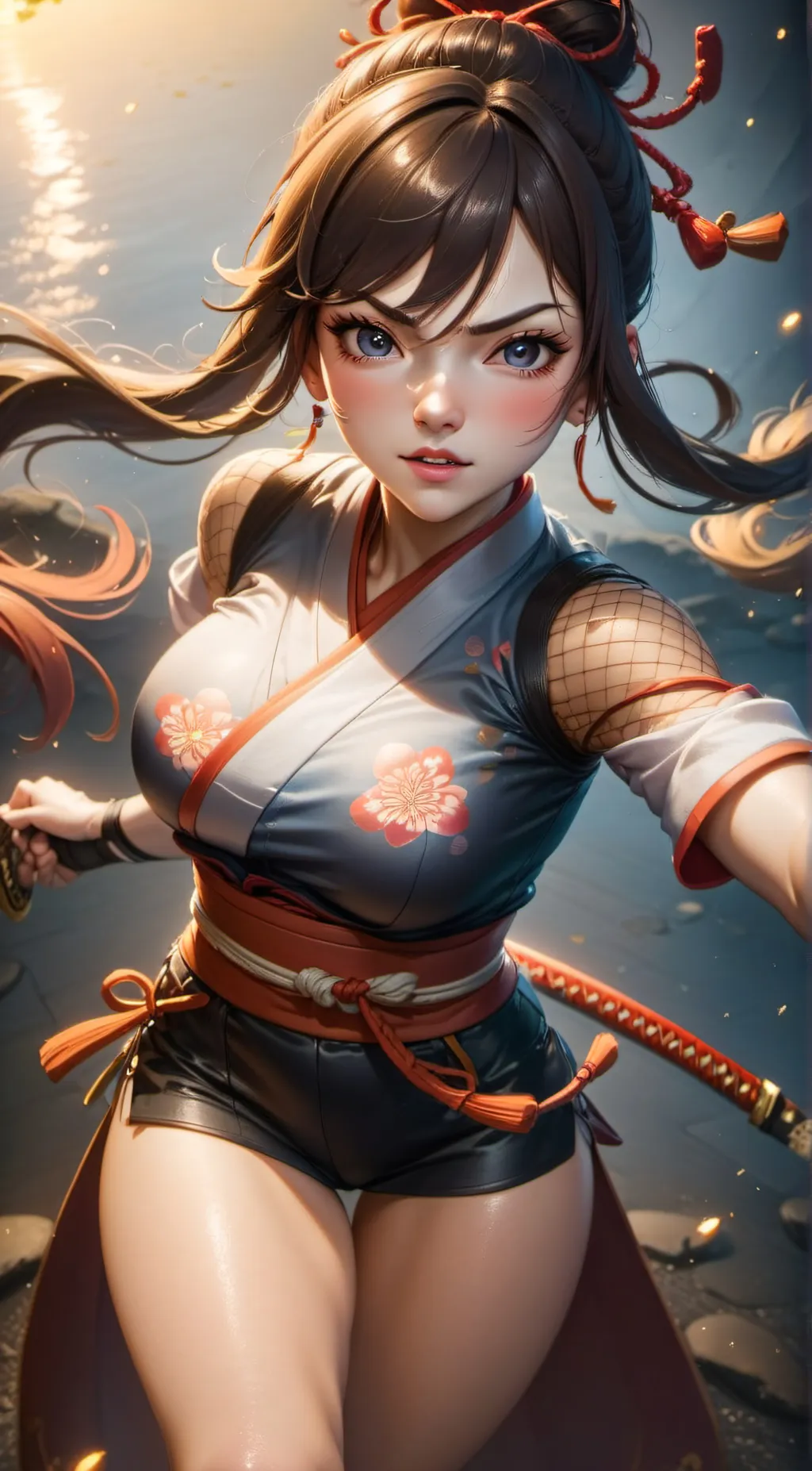 ai character: Kagero background