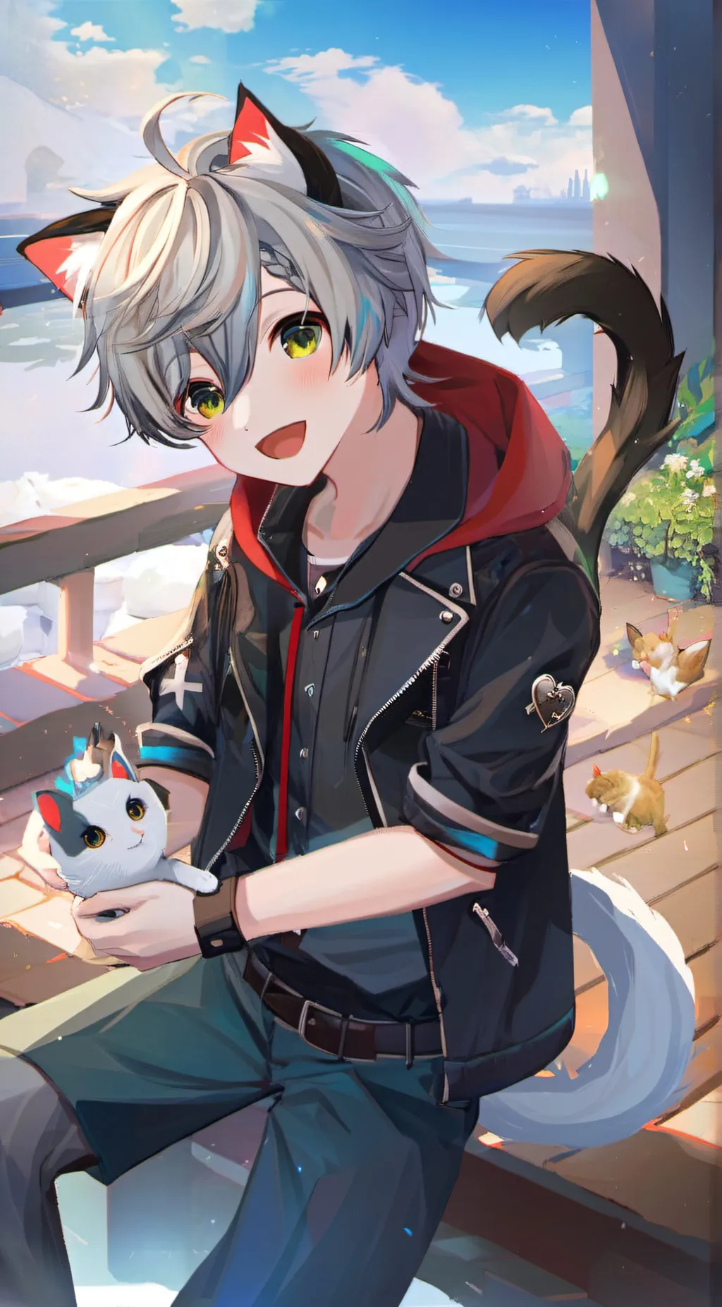 ai character: Max <3 background