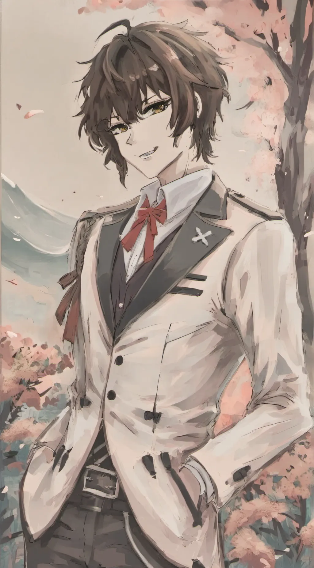 ai character: dazai! background