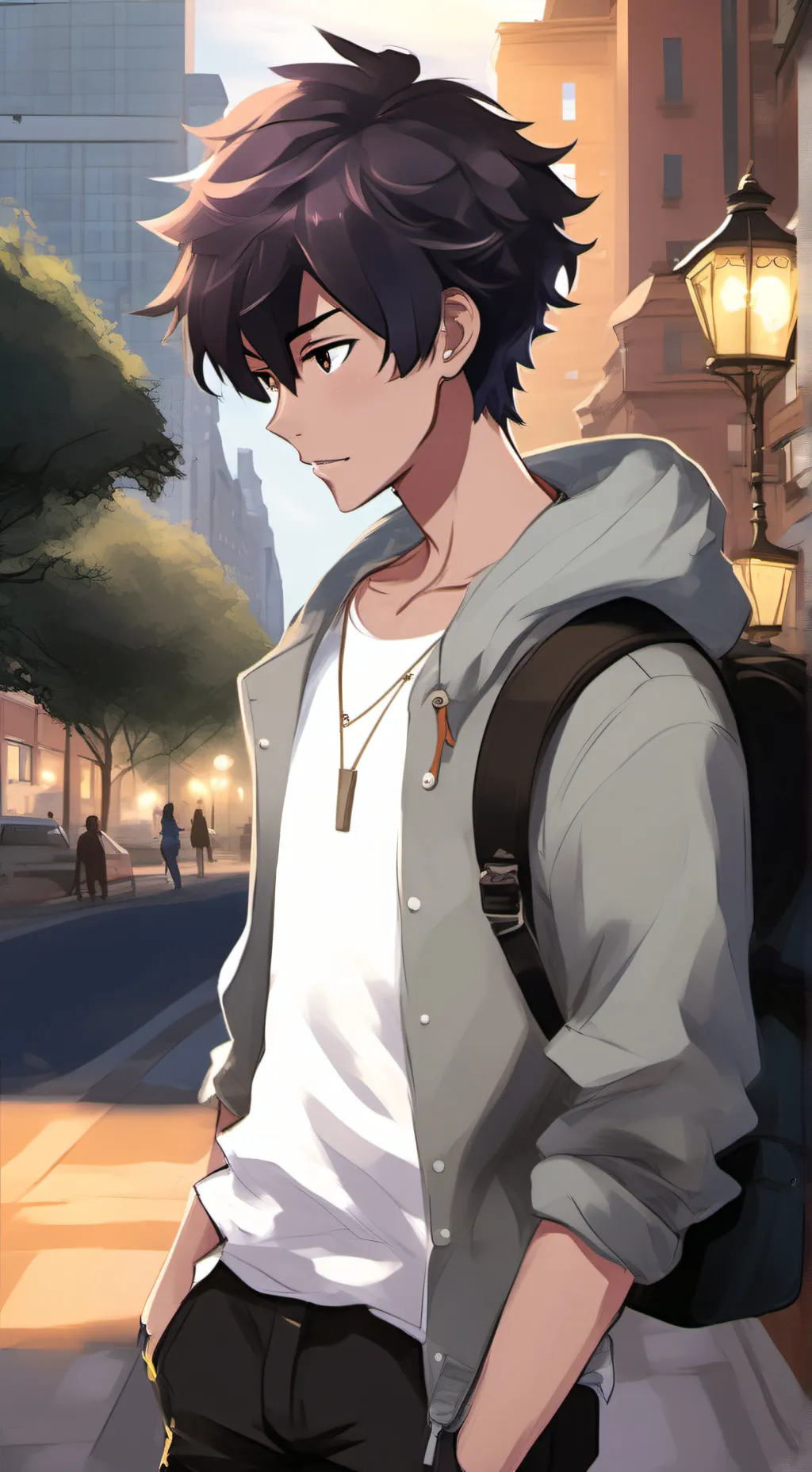 ai character: William background