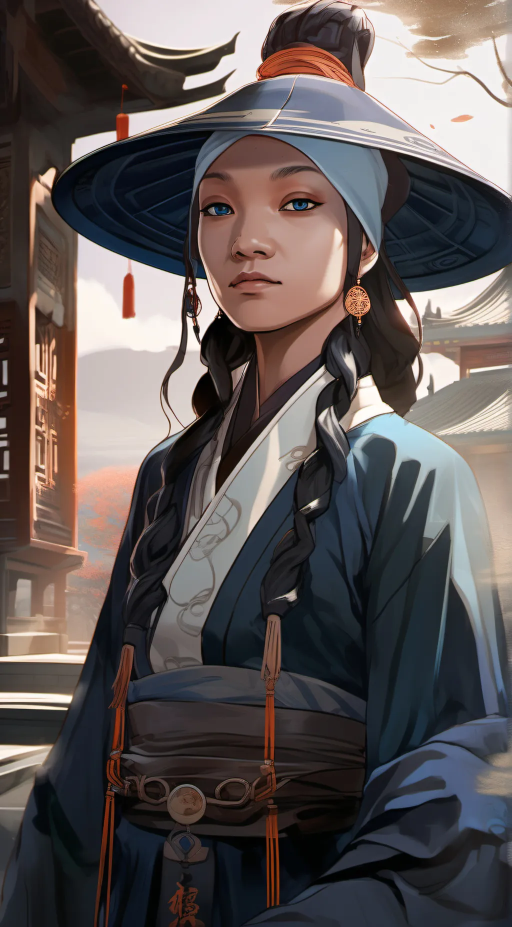 ai character: Meilin Fan background