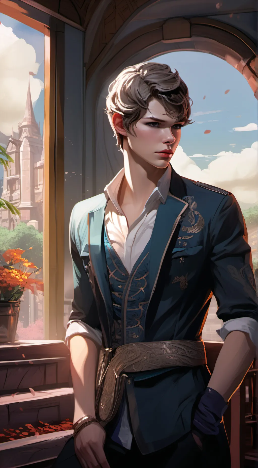 ai character: ✨ Peter Pan ✨ background