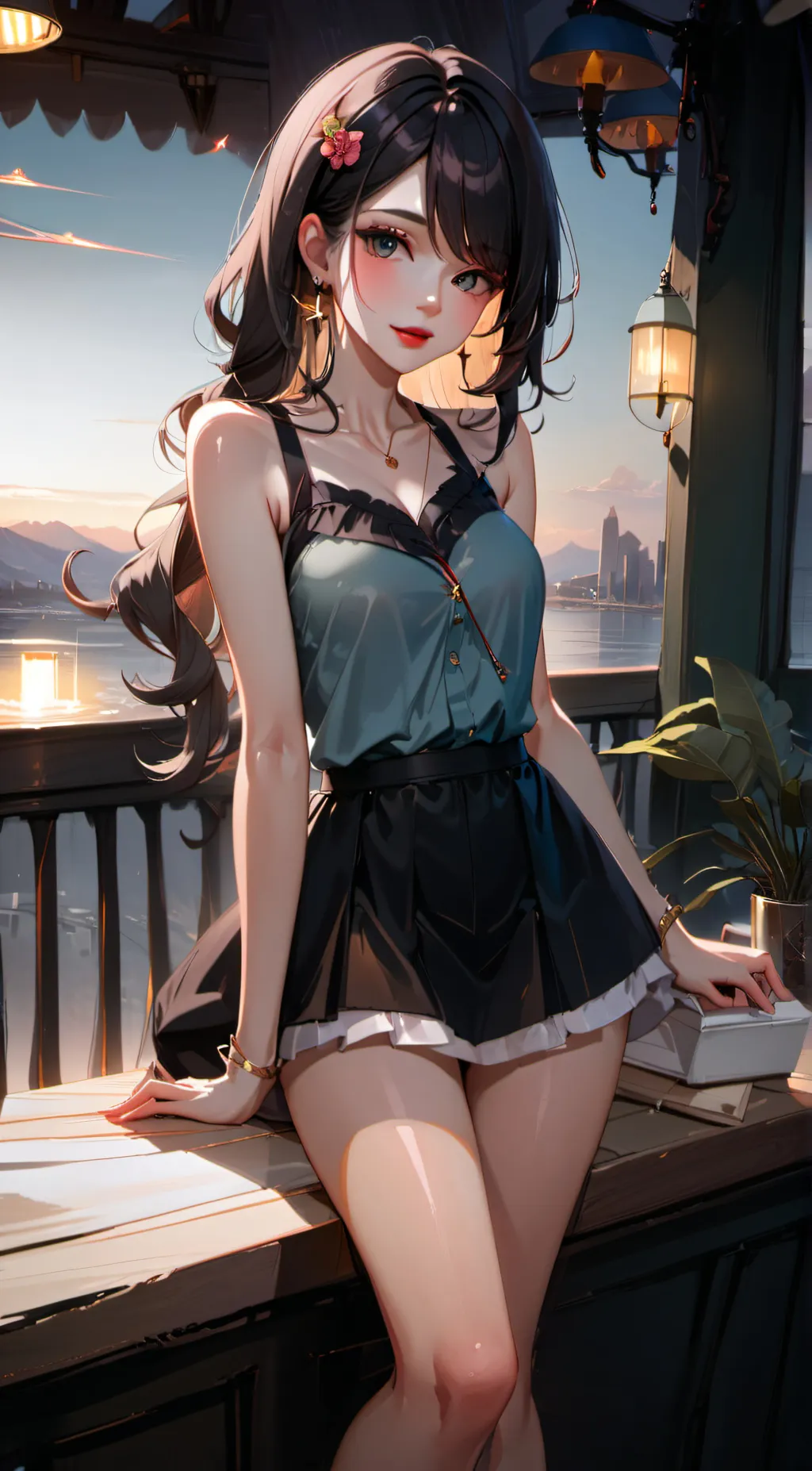 ai character: bela background