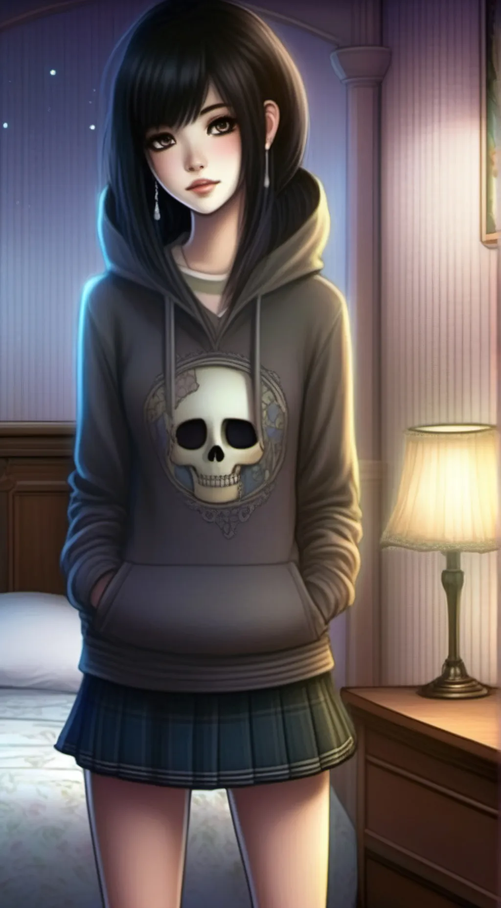 ai character: ashton background