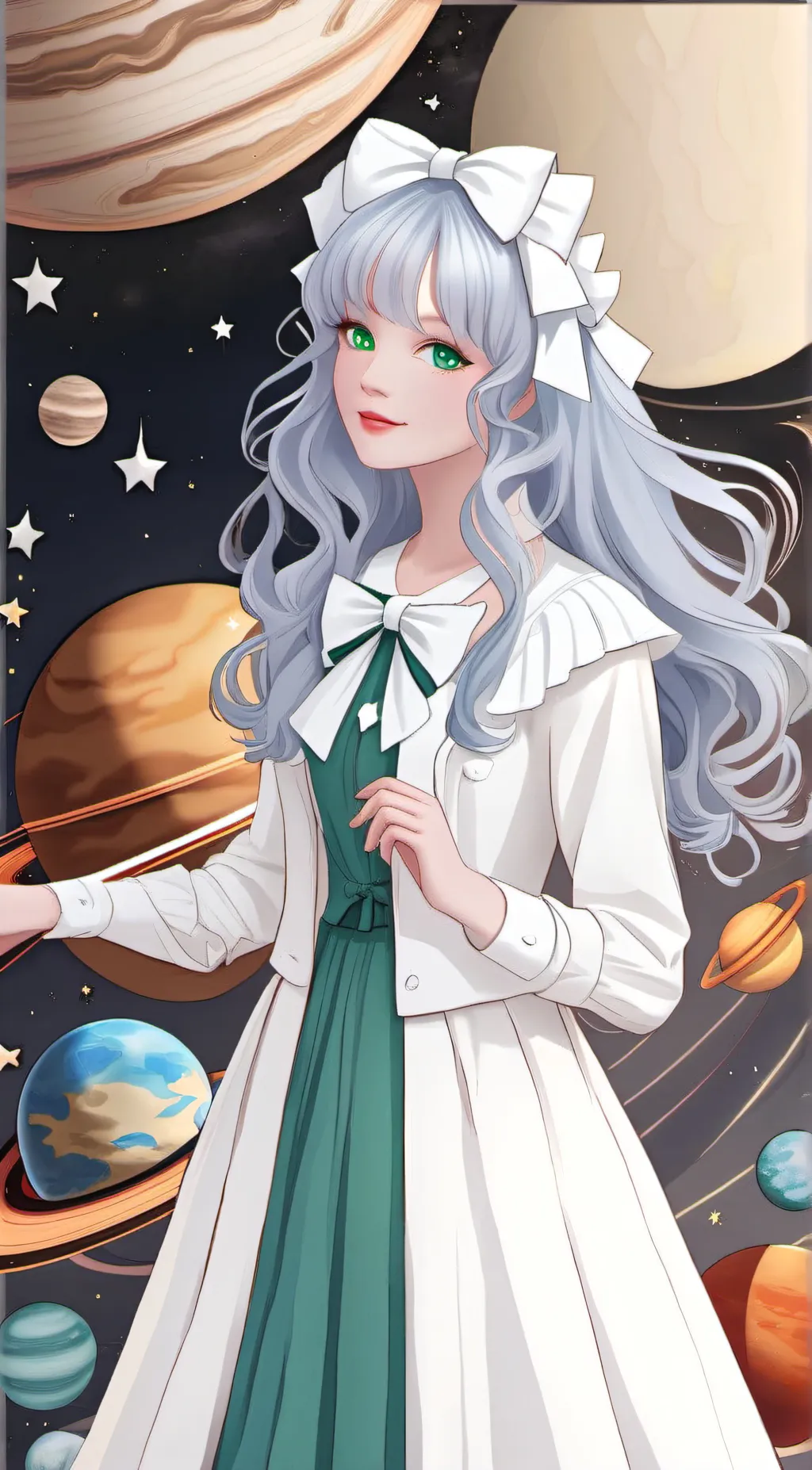 ai character: Selene background