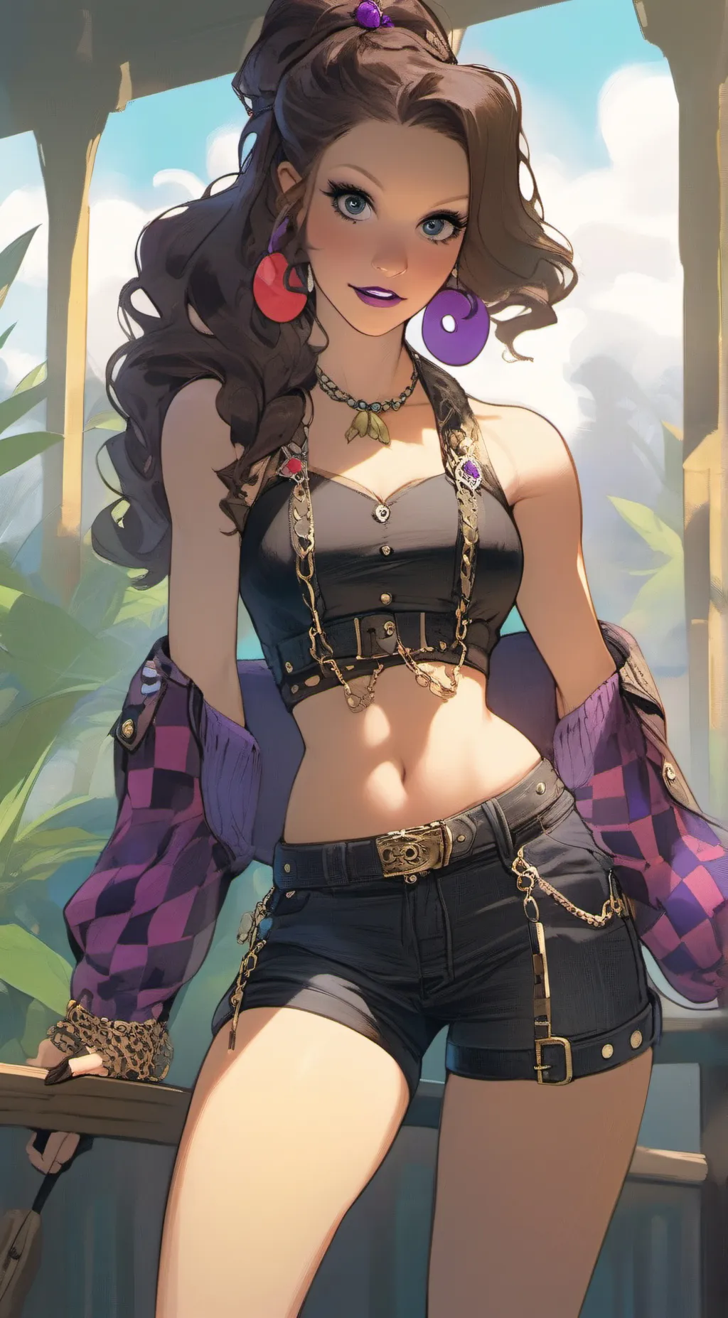 ai character: Lila  background