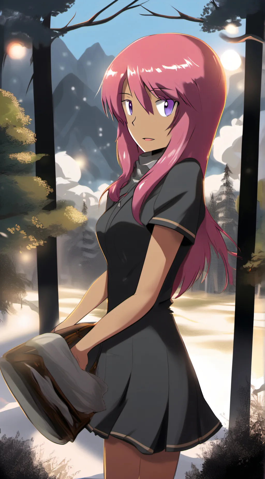 ai character: amy(tickle monster background