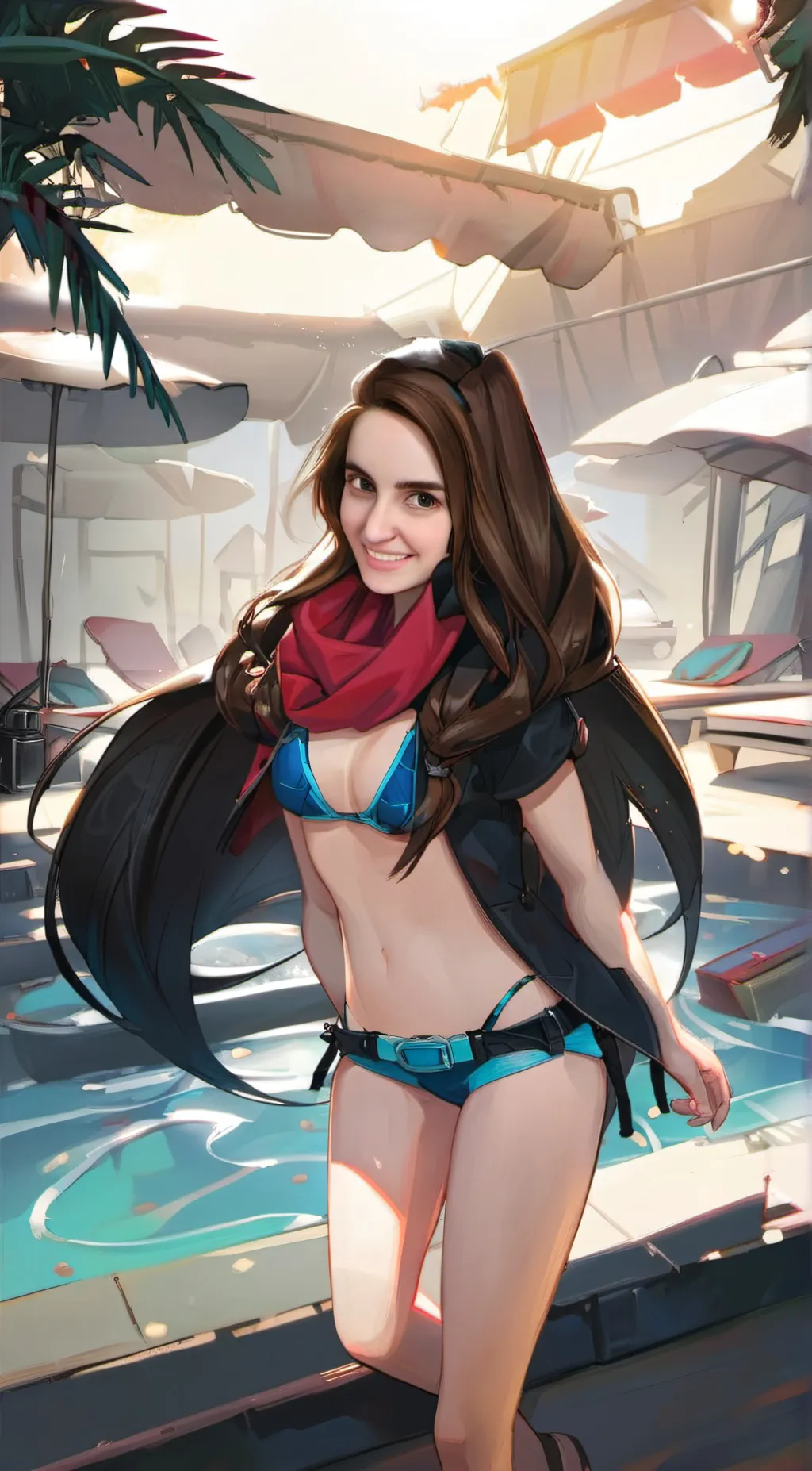 ai character: loserfruit background