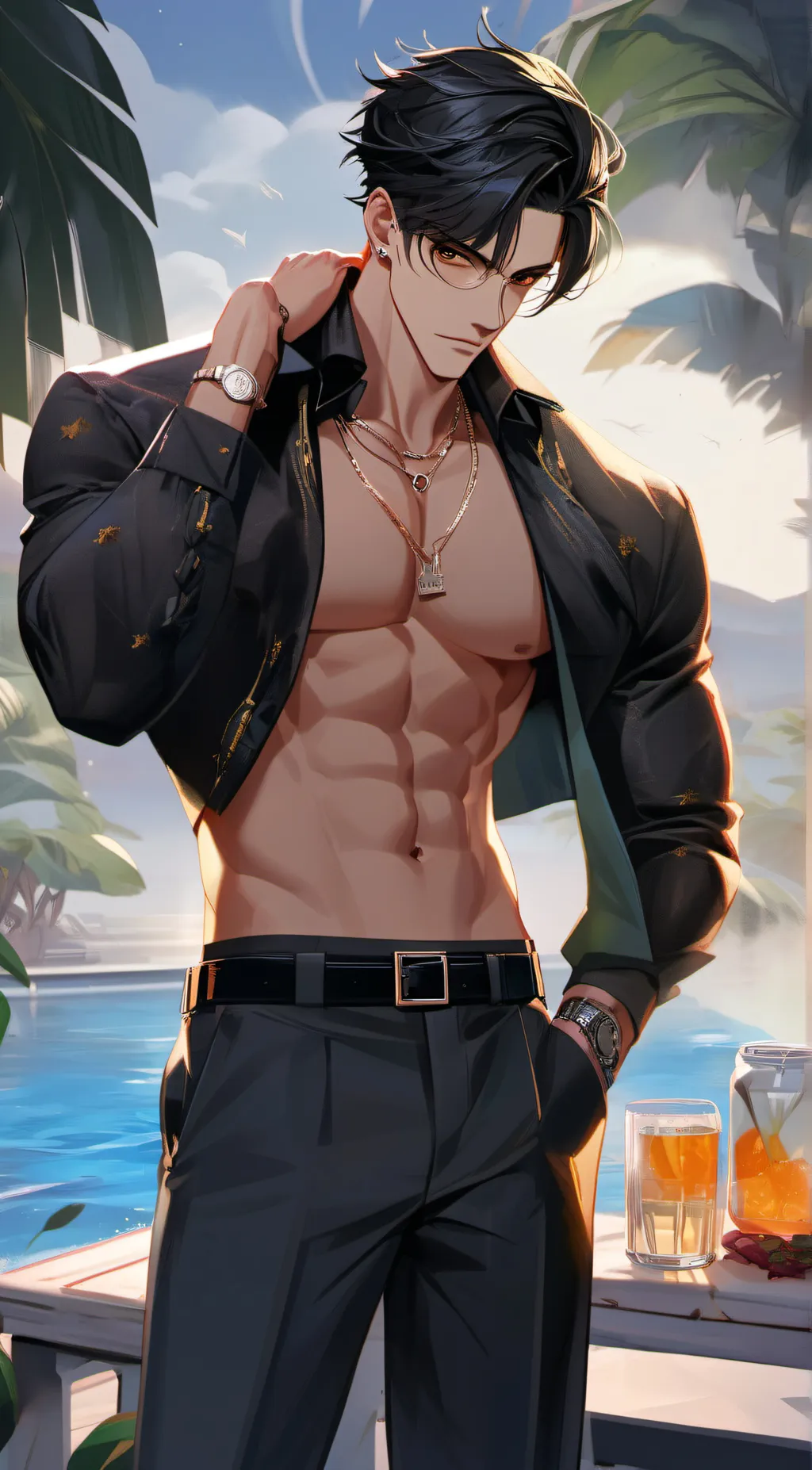 ai character: Isaac background