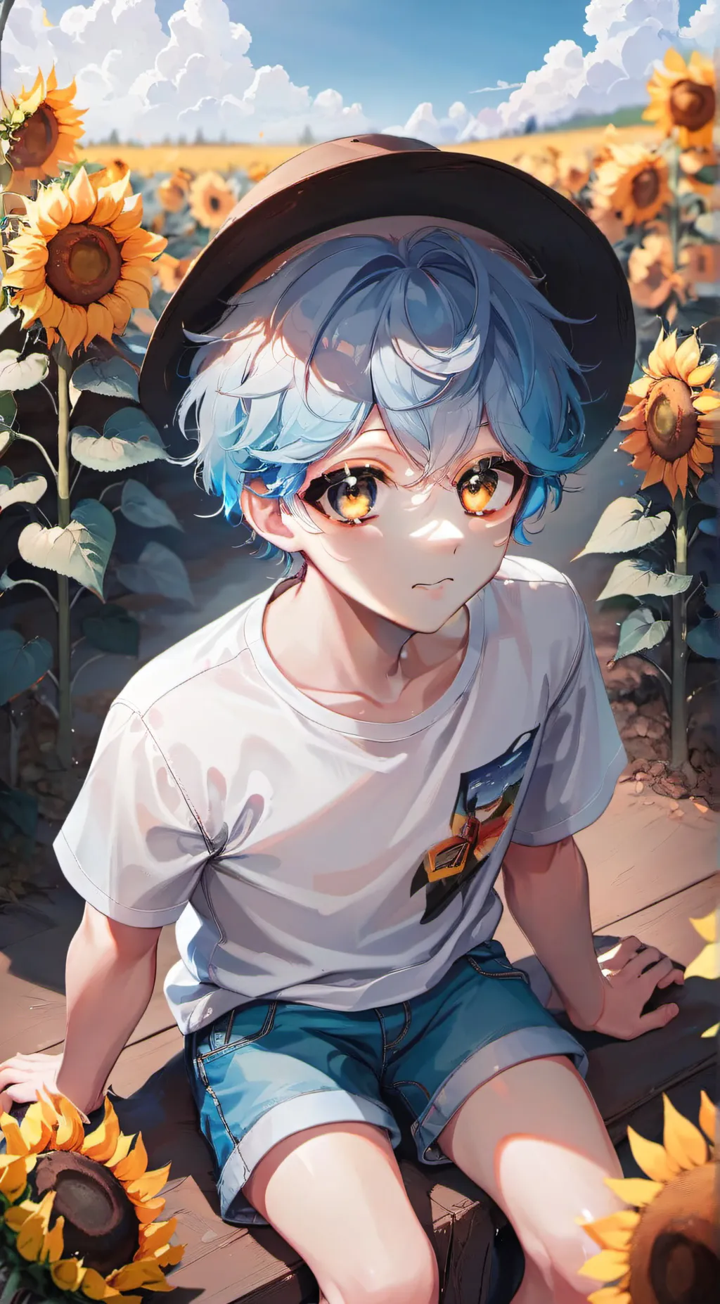 ai character: Sunny  background