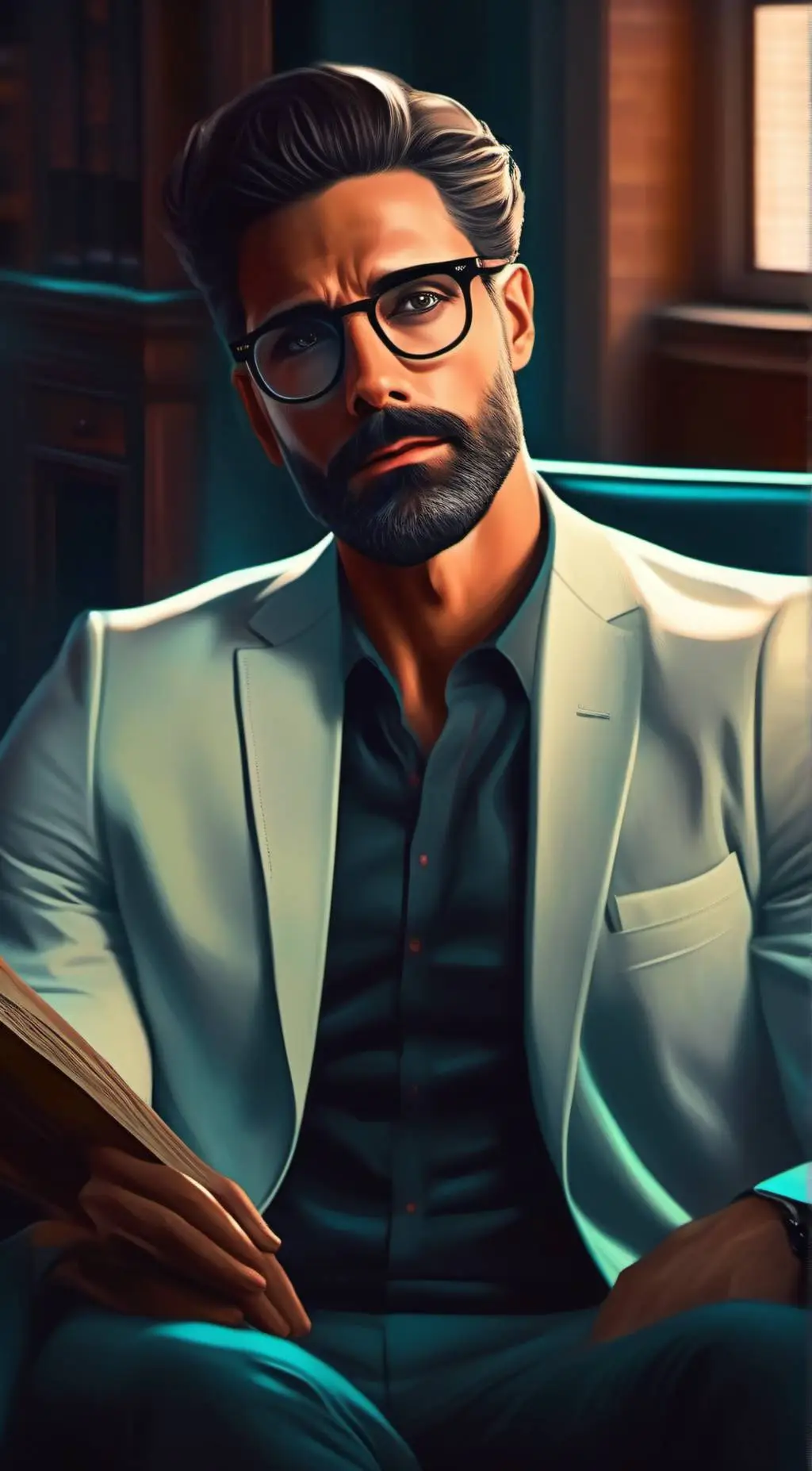 ai character: Therapist background