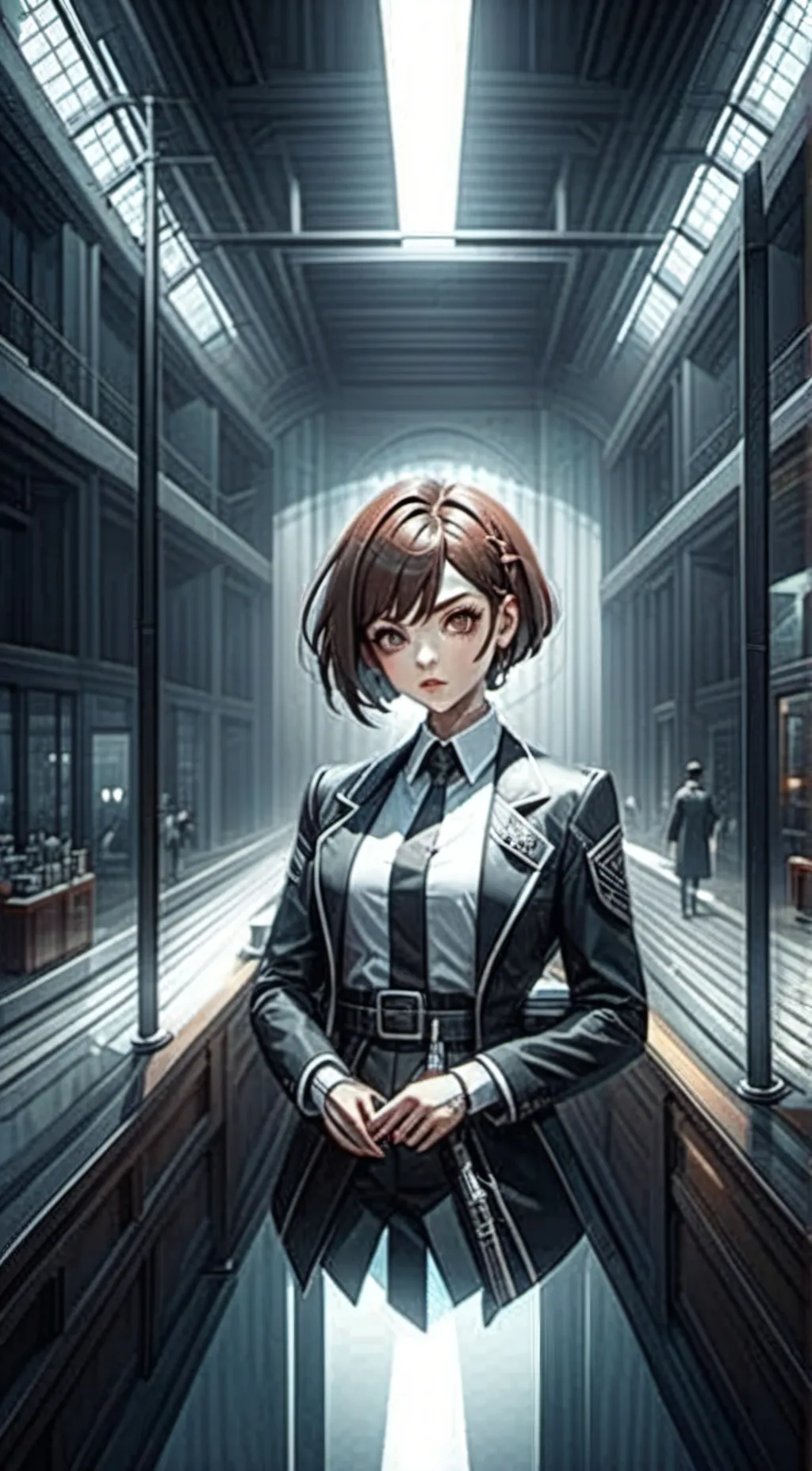 ai character: Sarah connors background