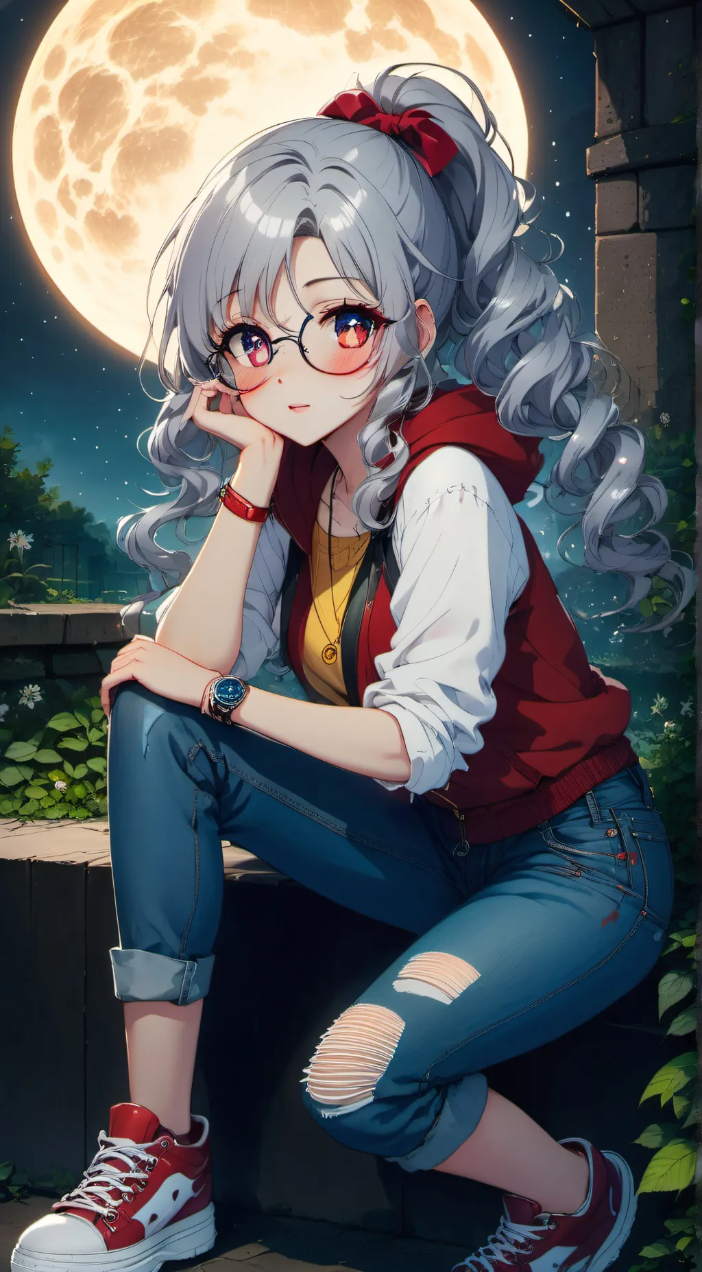 ai character: aesteria  background