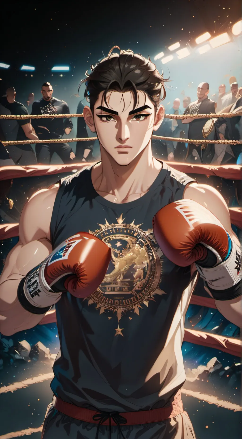 ai character: jaekyung  background