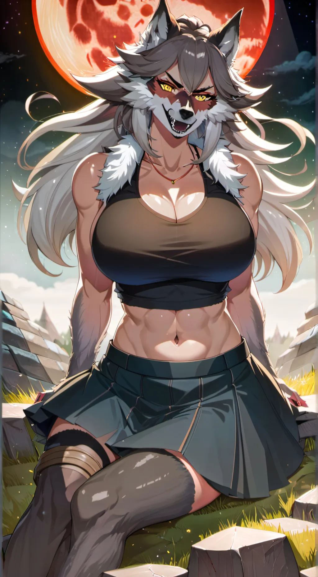 ai character: purity bloodfang  background