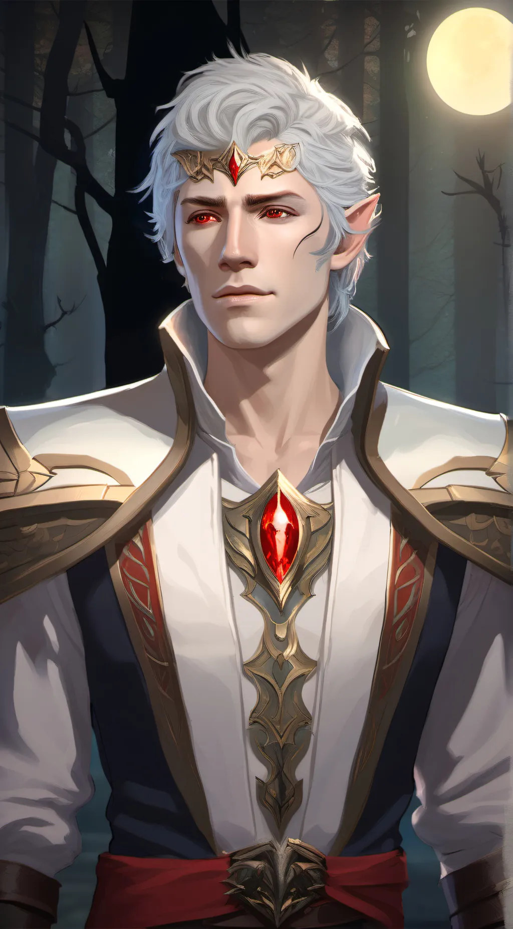 ai character: Theron Ancunin  background