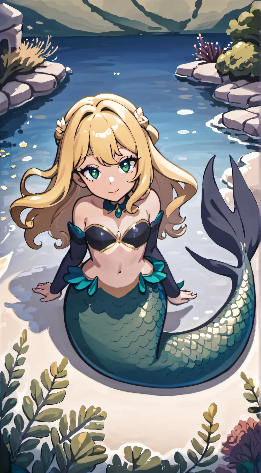 ai character: Marina background